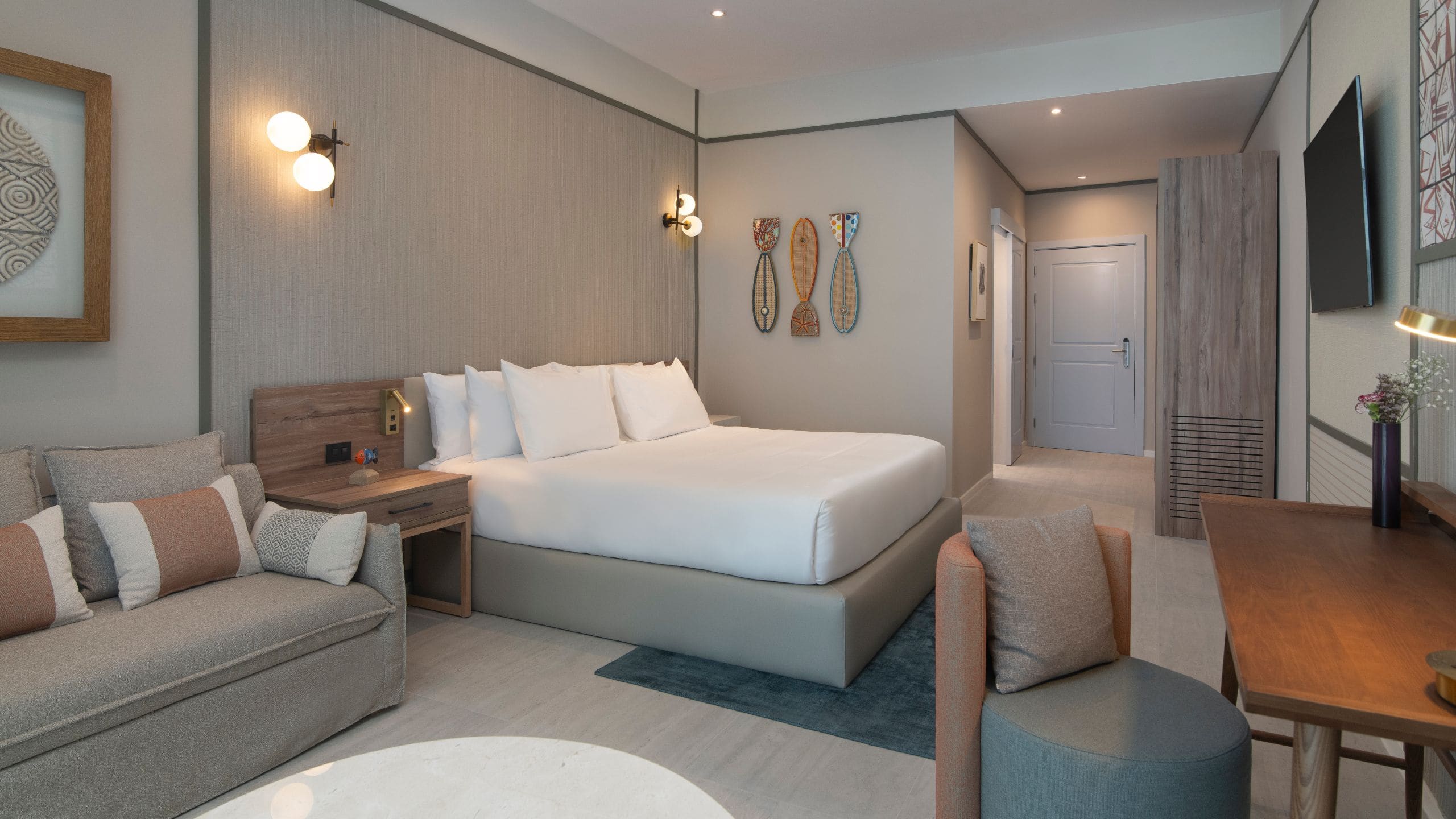 Hyatt Centric Santo Domingo King Bedroom Wide View
