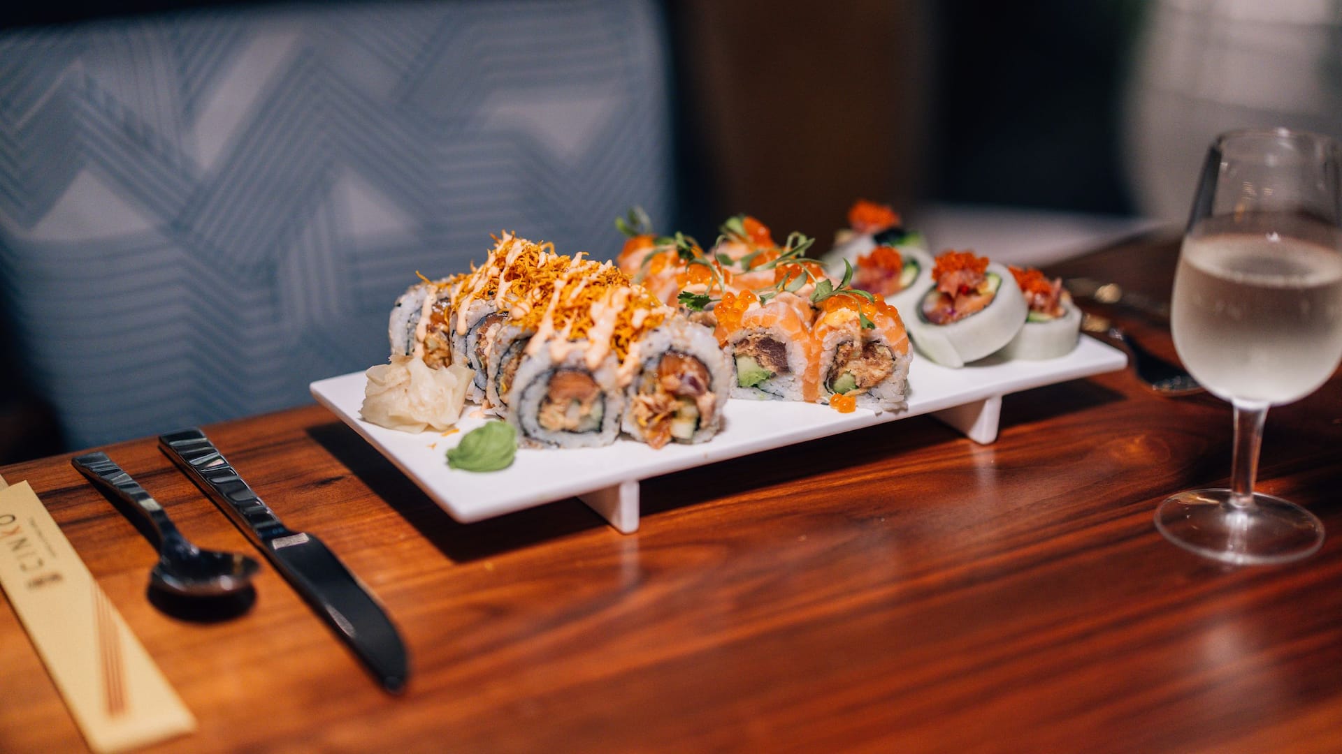 Grand Hyatt Baha Mar Sushi Rolls Cinko Asian Latino Grillinko Asian Latino Grill