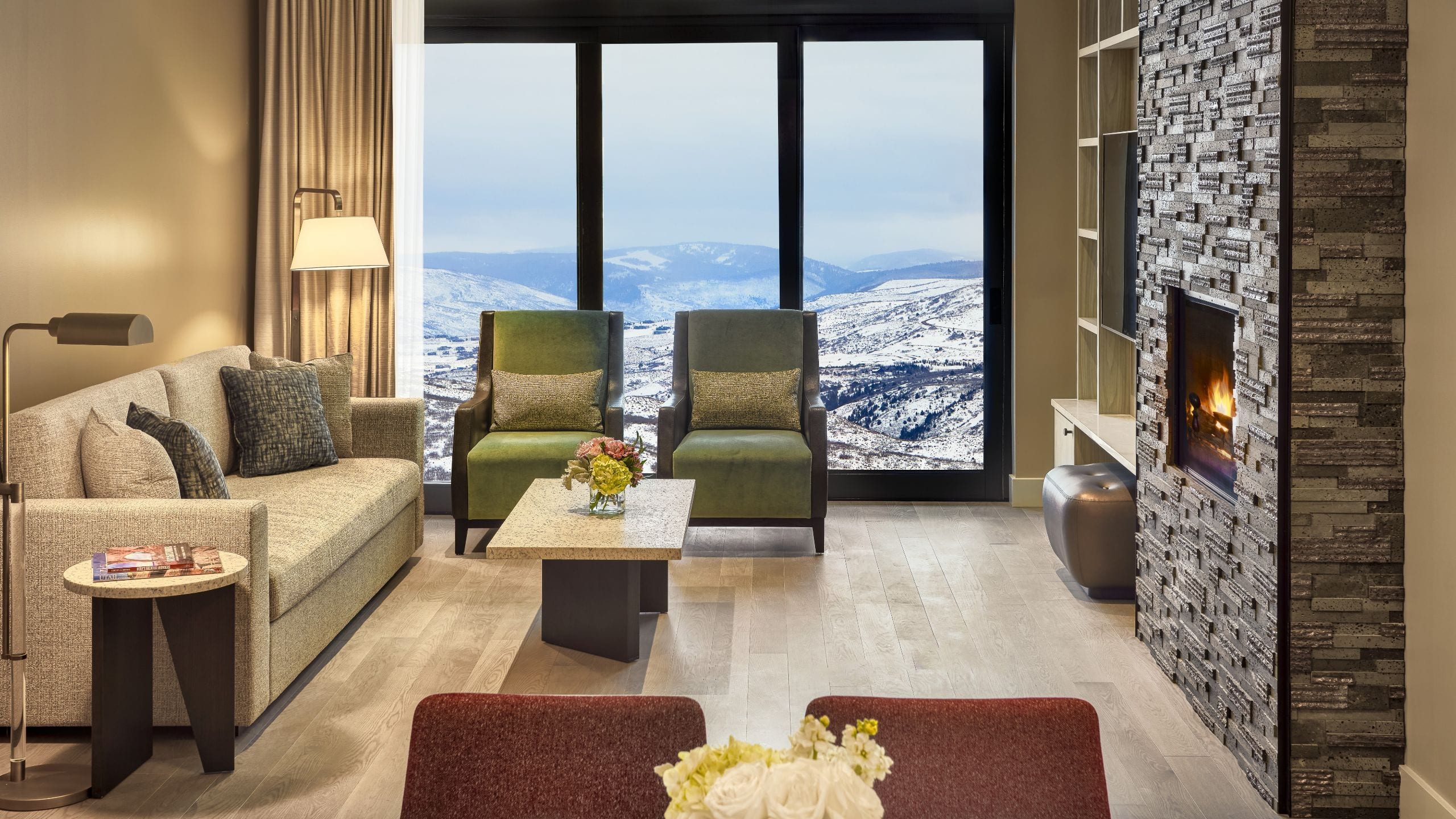 Deer Valley East Village Ski Resort - SLCGP P0016 Condo Living Room.16x9 