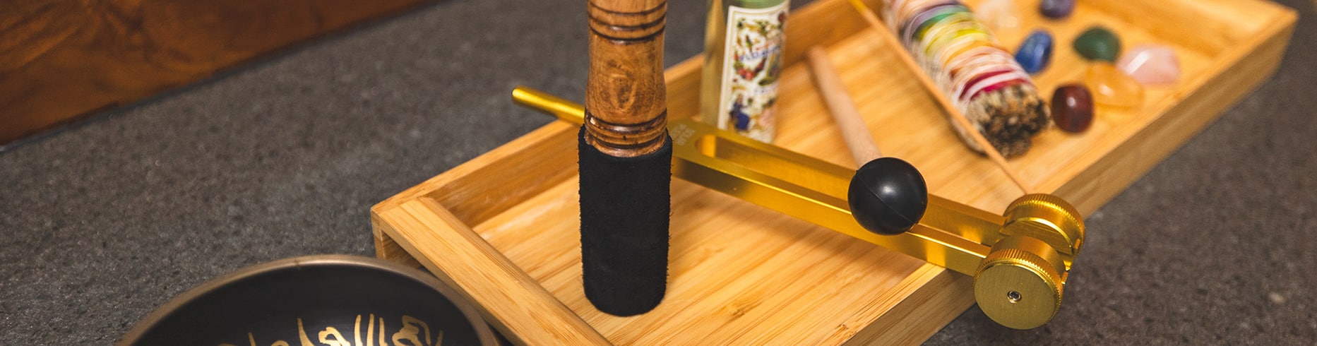Decorative flowers placed in the spa in Aruba