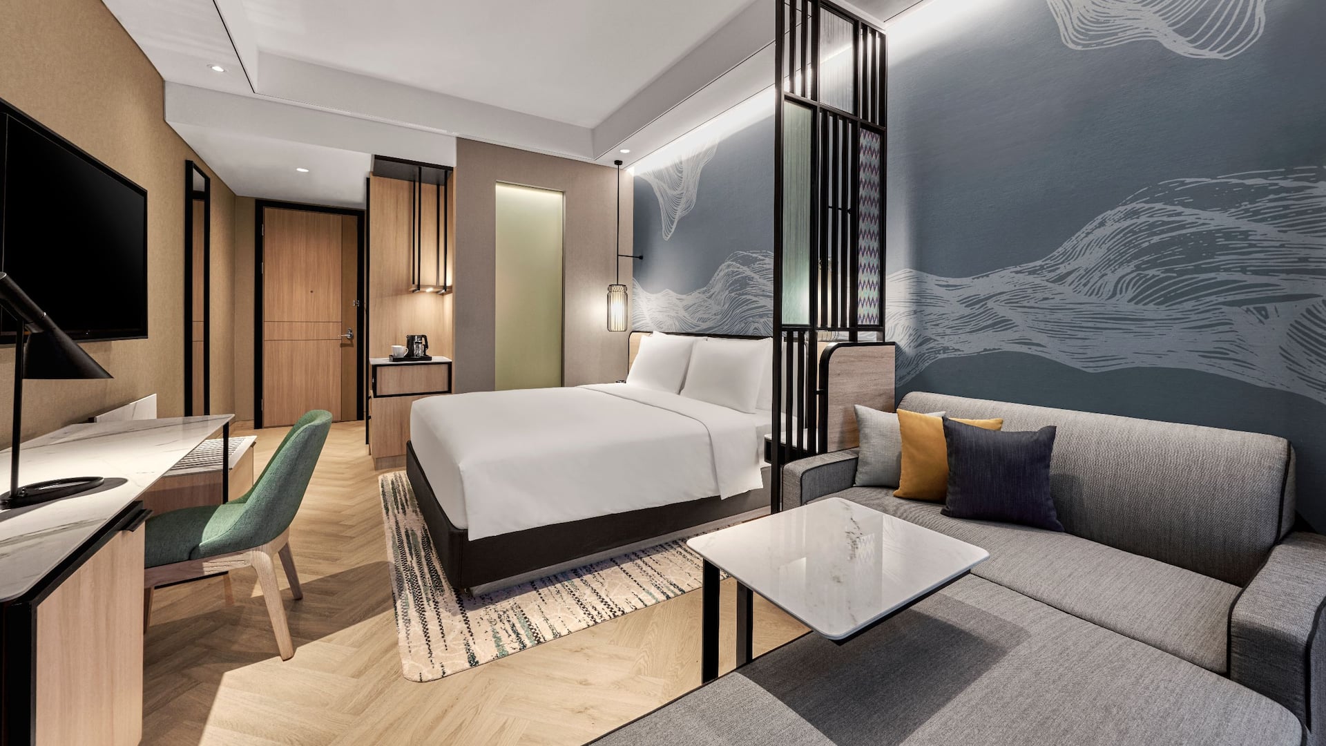 Hyatt Place Makassar Standard Bedroom King Reversed Angle