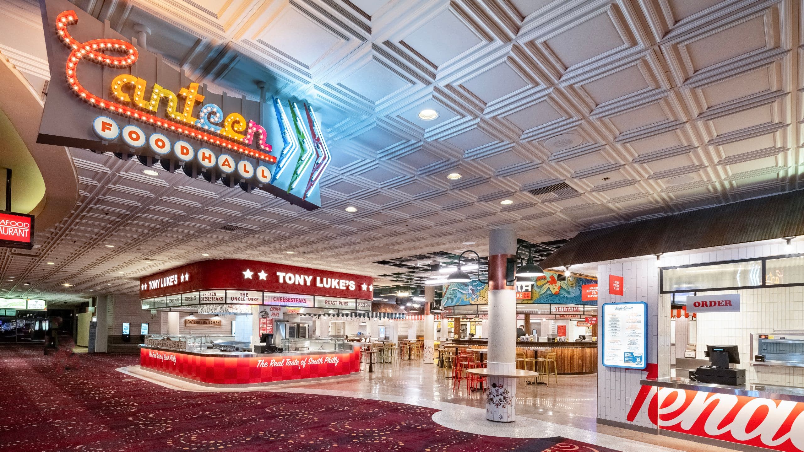 Rio Hotel and Casino Canteen Food Hall Entrance