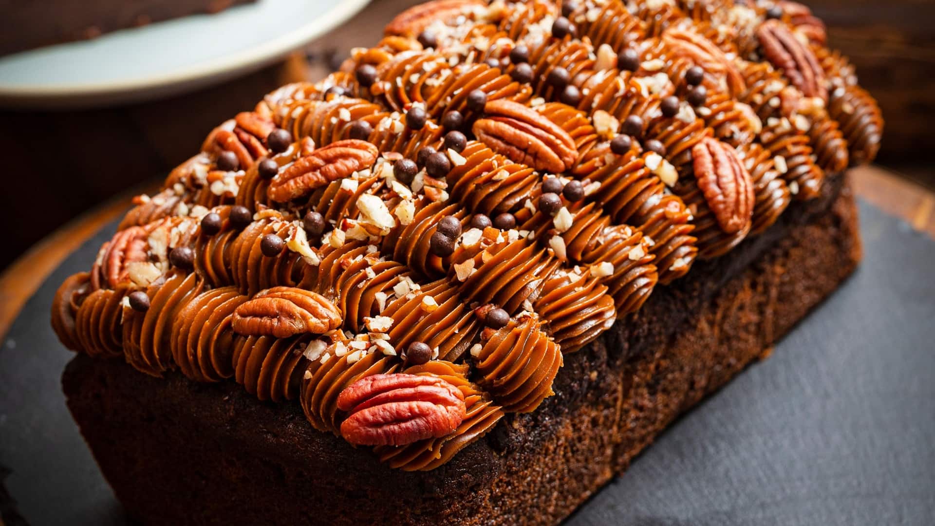 Hyatt Regency Merida Pecan Caramel Pound Cake