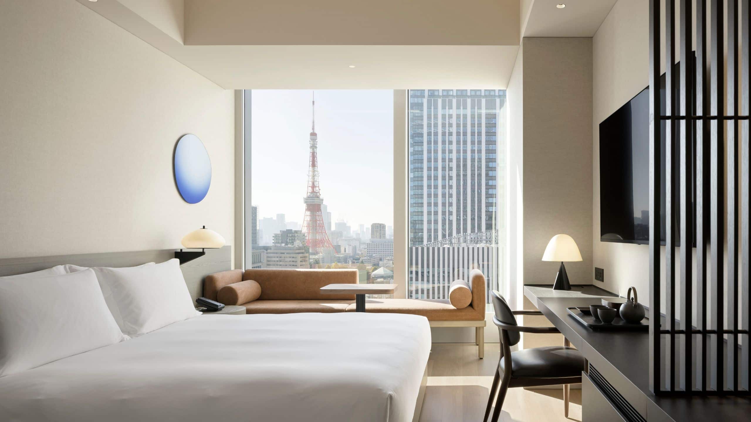 Hotel Toranomon Hills One King Bed Tower View