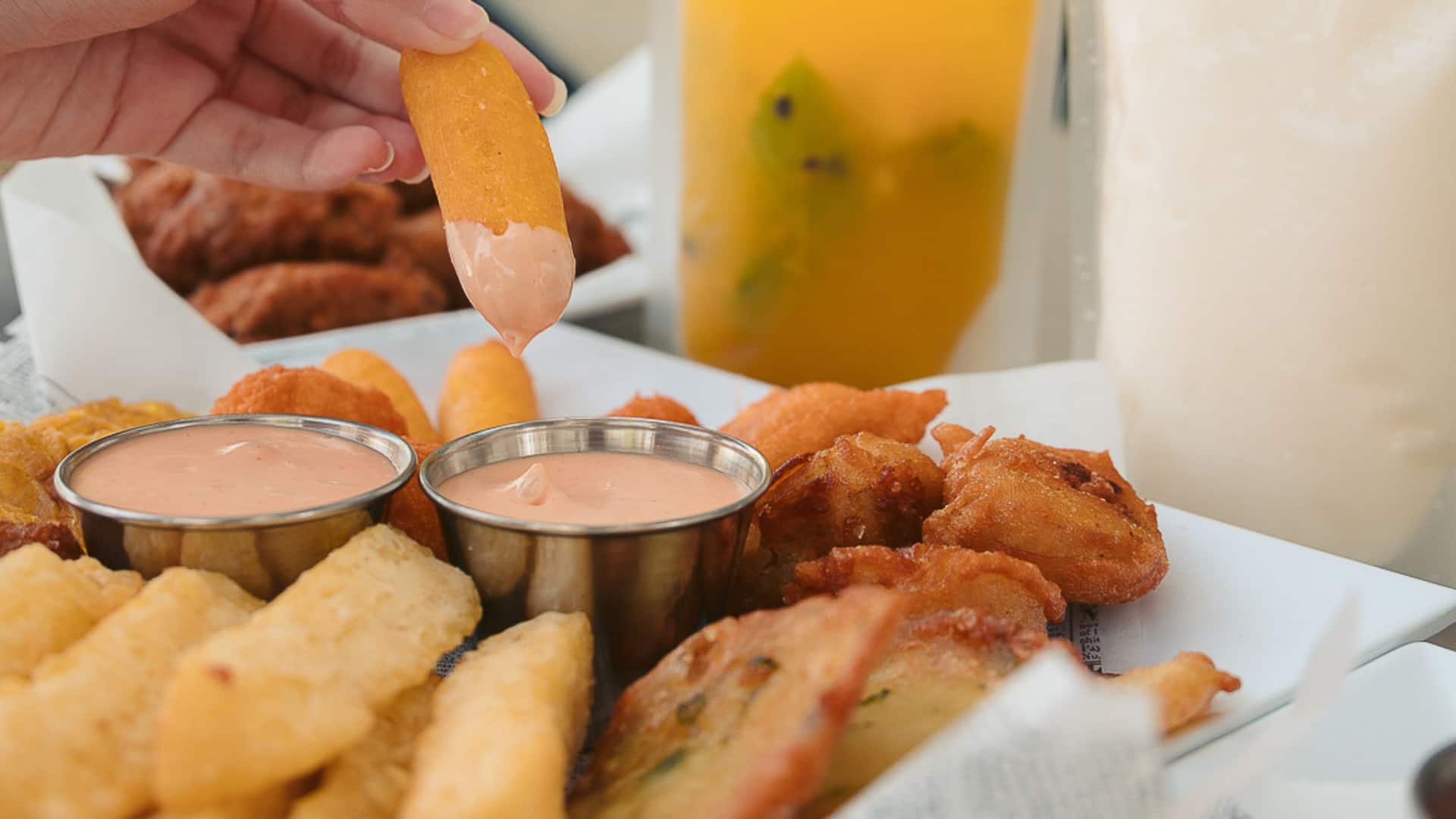 Hyatt Place San Juan Fritters By Pool