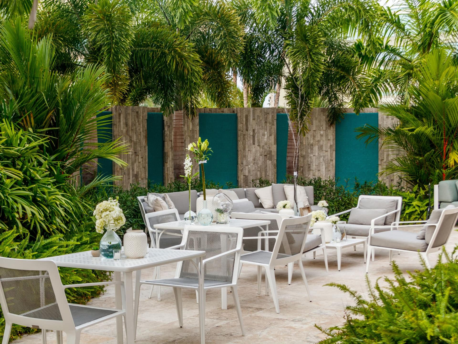 Hyatt Place San Juan Terrace Wedding Reception