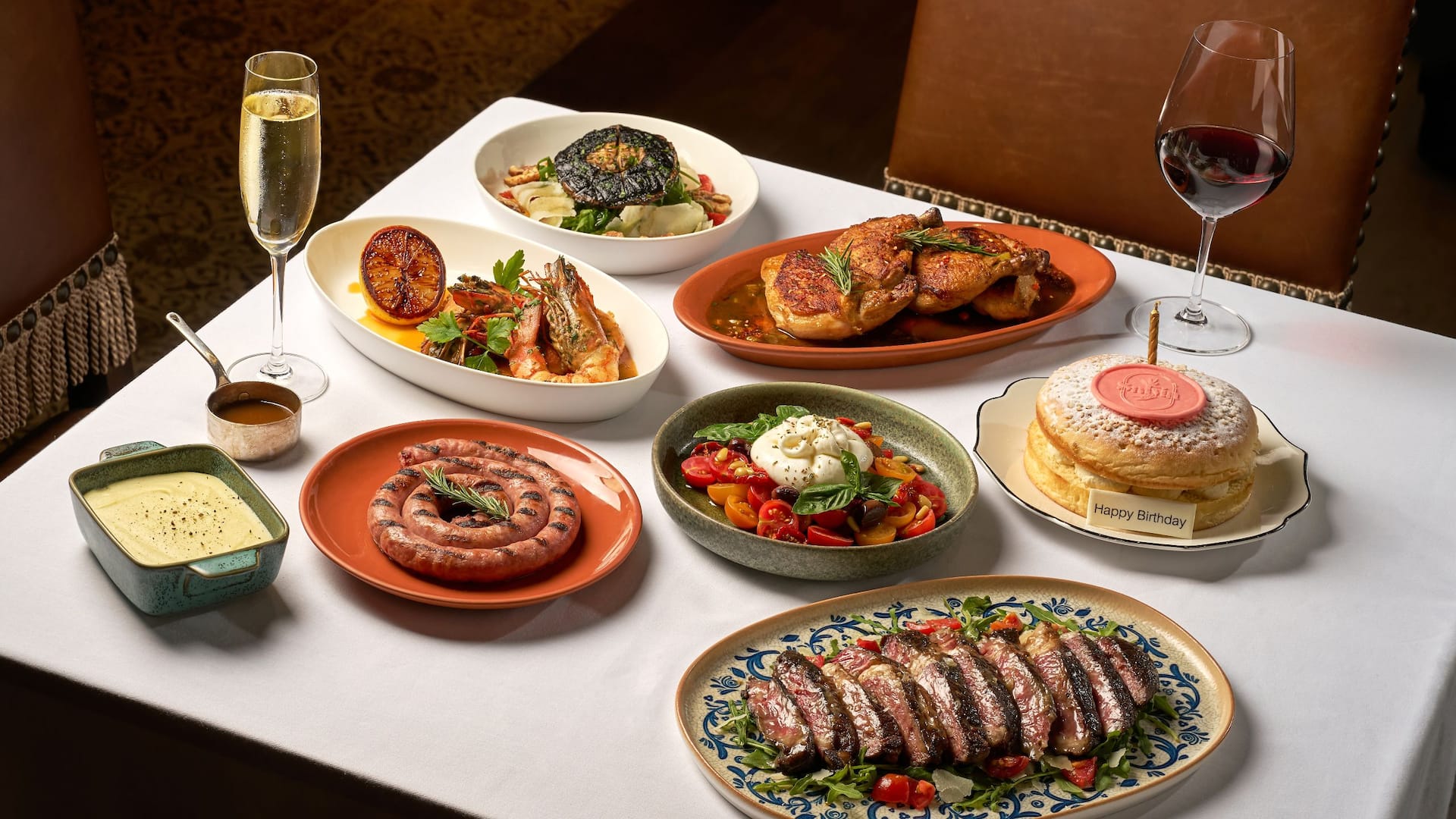 Grand Hyatt Erawan Bangkok Salvia Celebration Set Menu