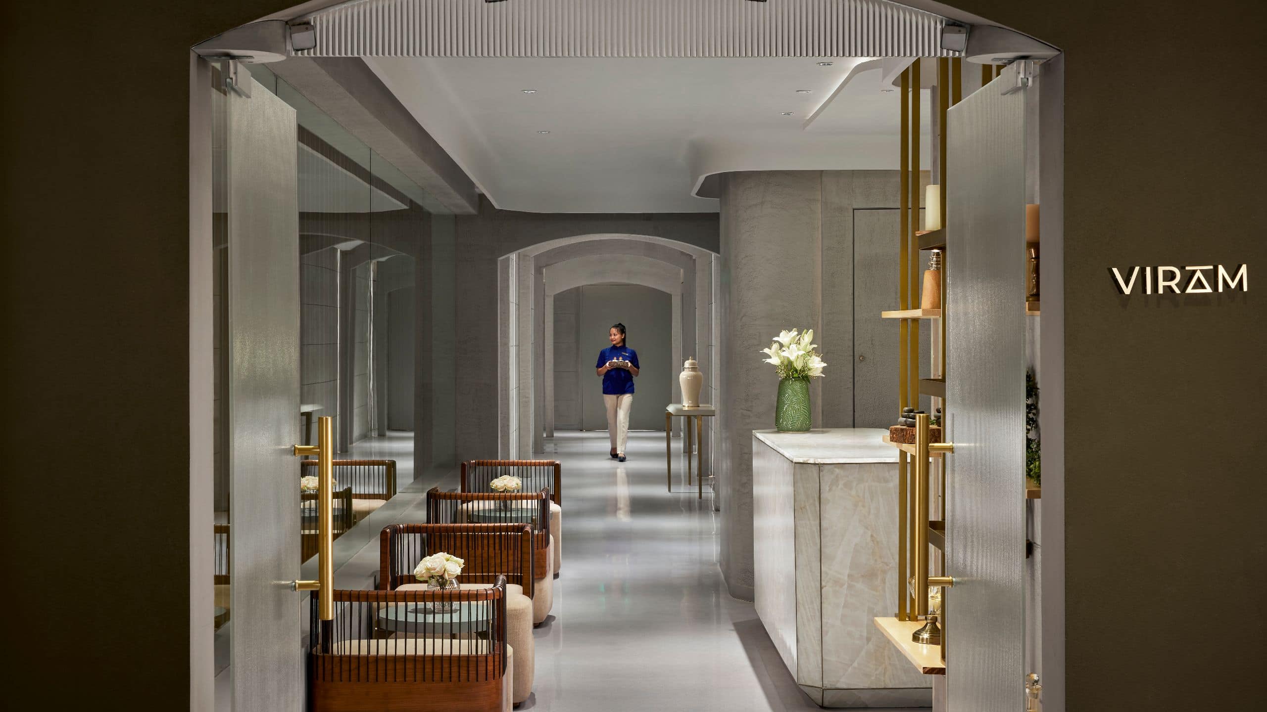 Hyatt Centric Sector 17 Chandigarh Viram Spa Entrance