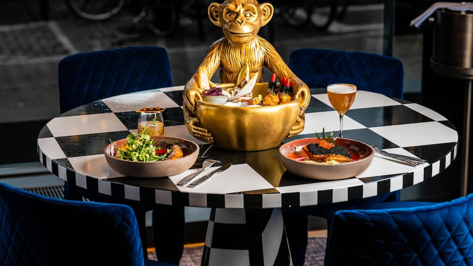 Andaz Amsterdam Prisengracht Prinsaap Table Setting