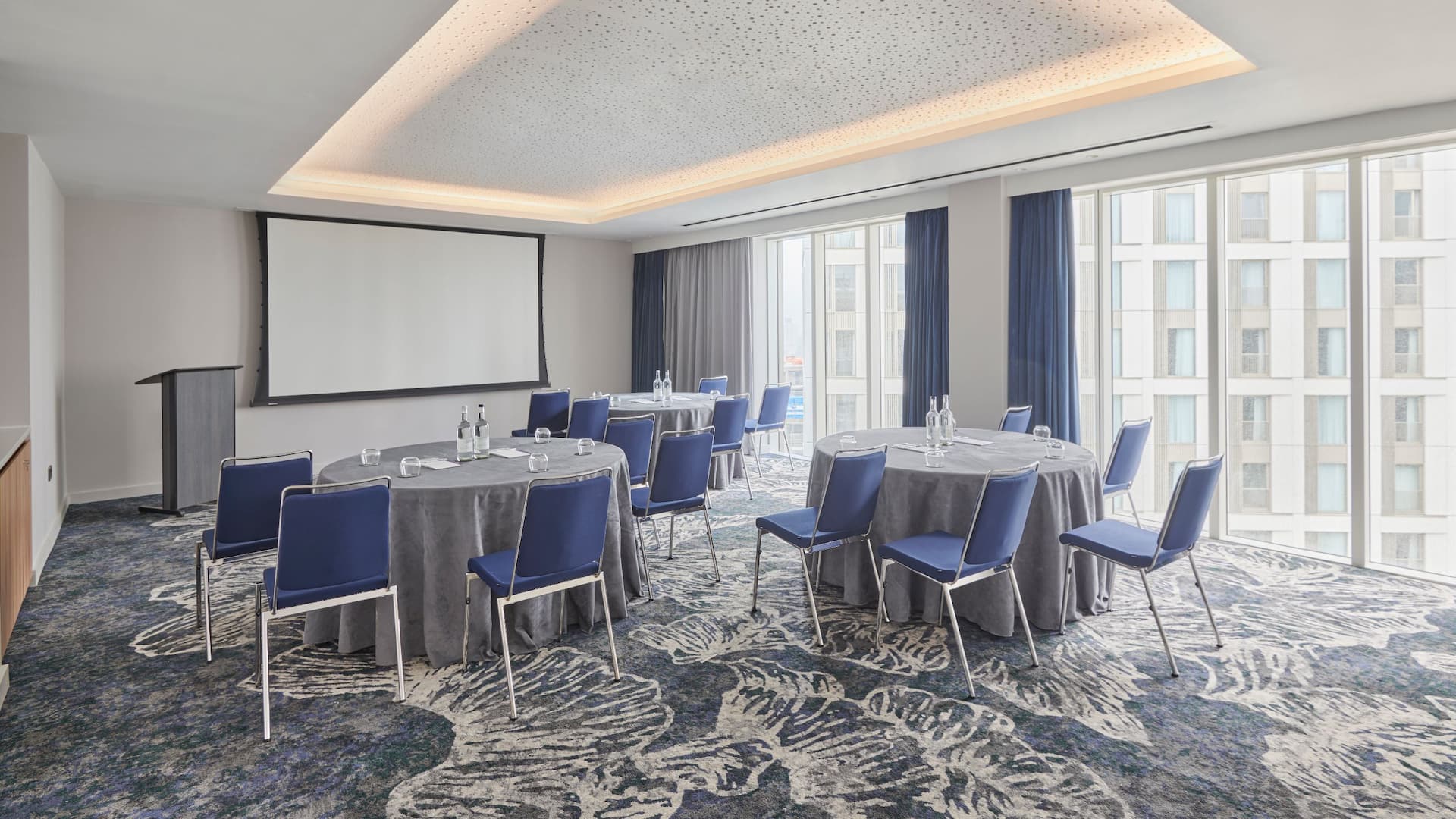 2 of 4 Hyatt Regency London Stratford Dalston Suite Cabaret Setup