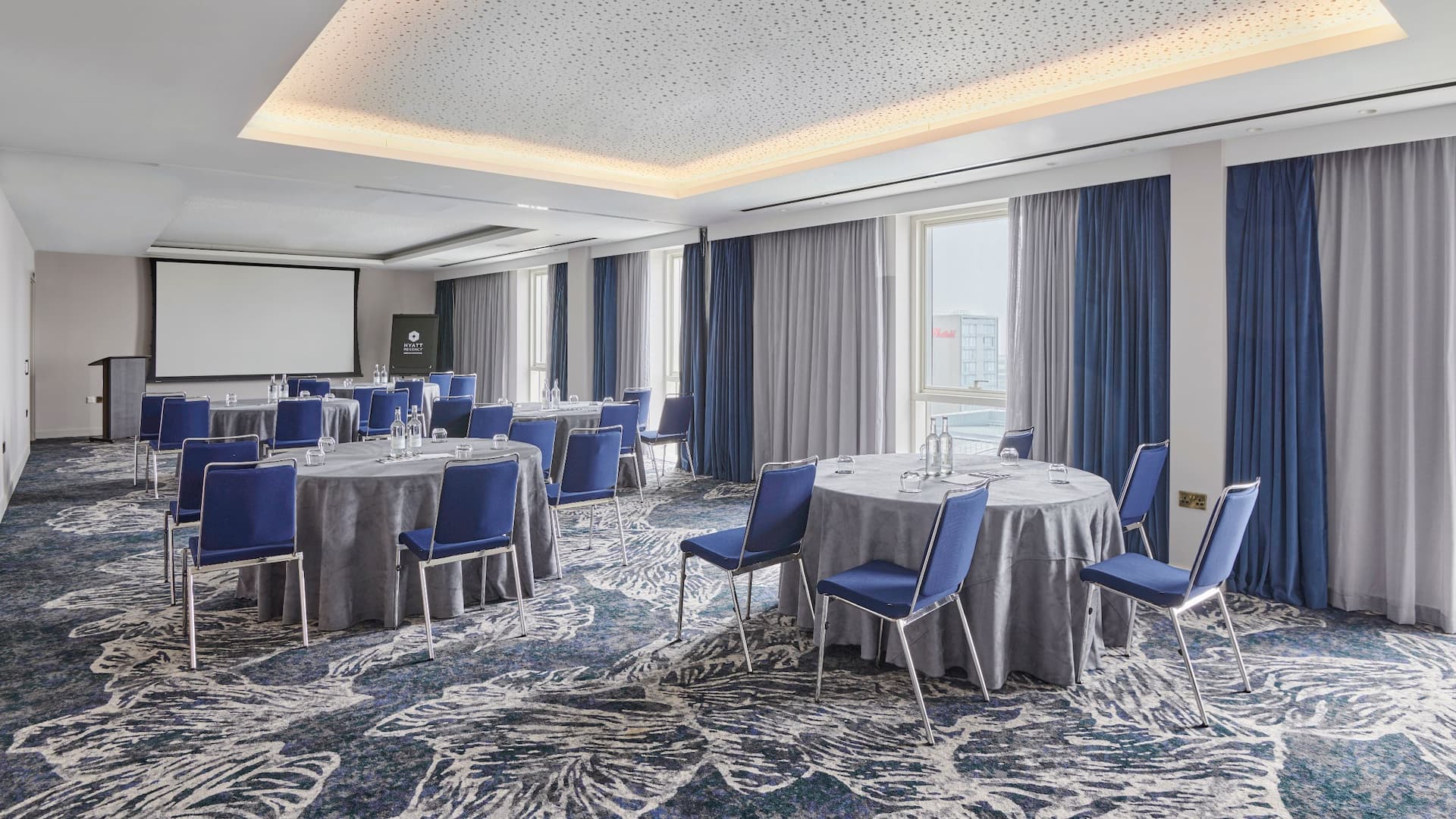 2 of 4 Hyatt Regency London Stratford Kingsland Suite Cabaret Setup