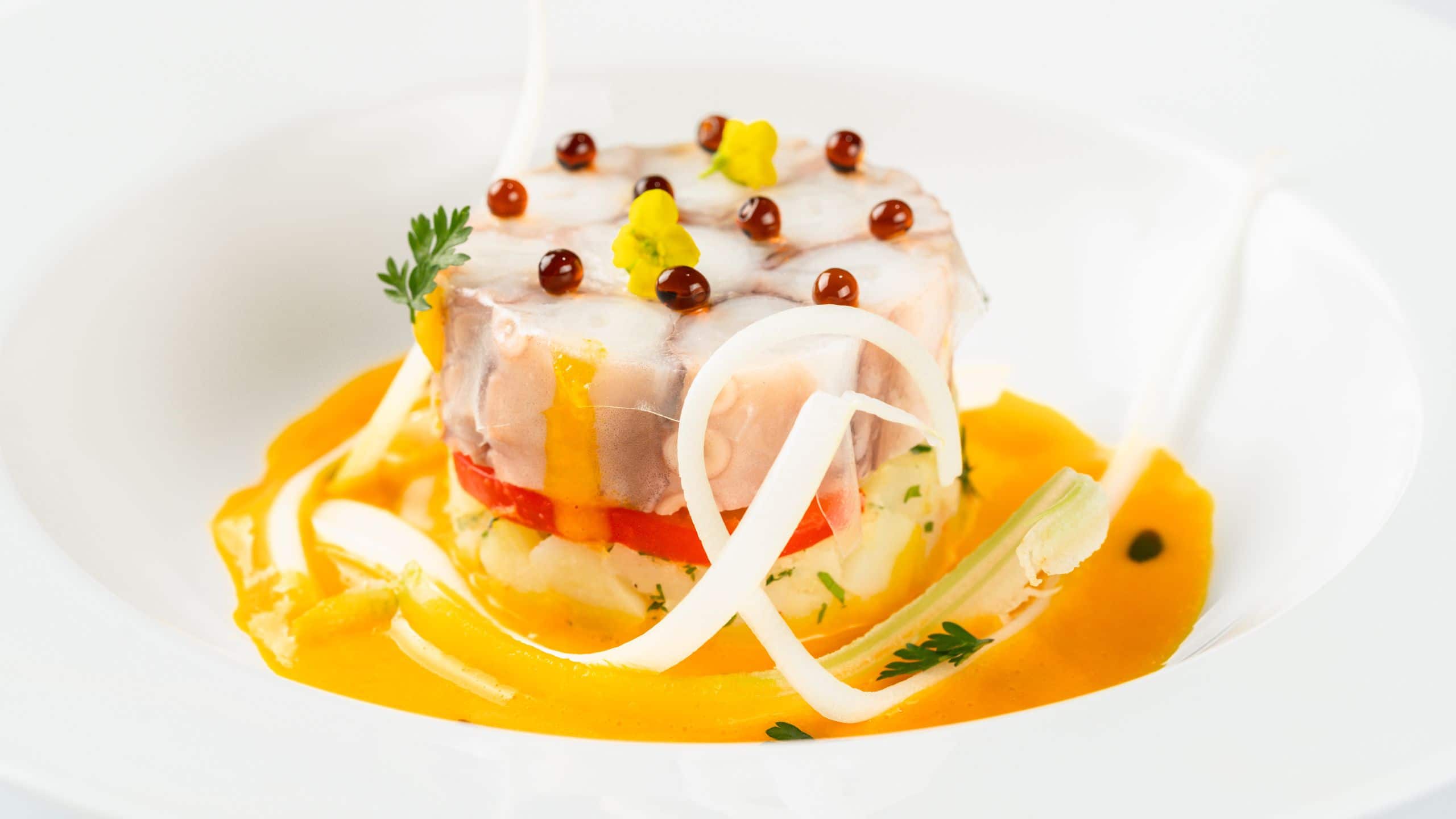 Park Hyatt Guangzhou Neapolitan Octopus Salad