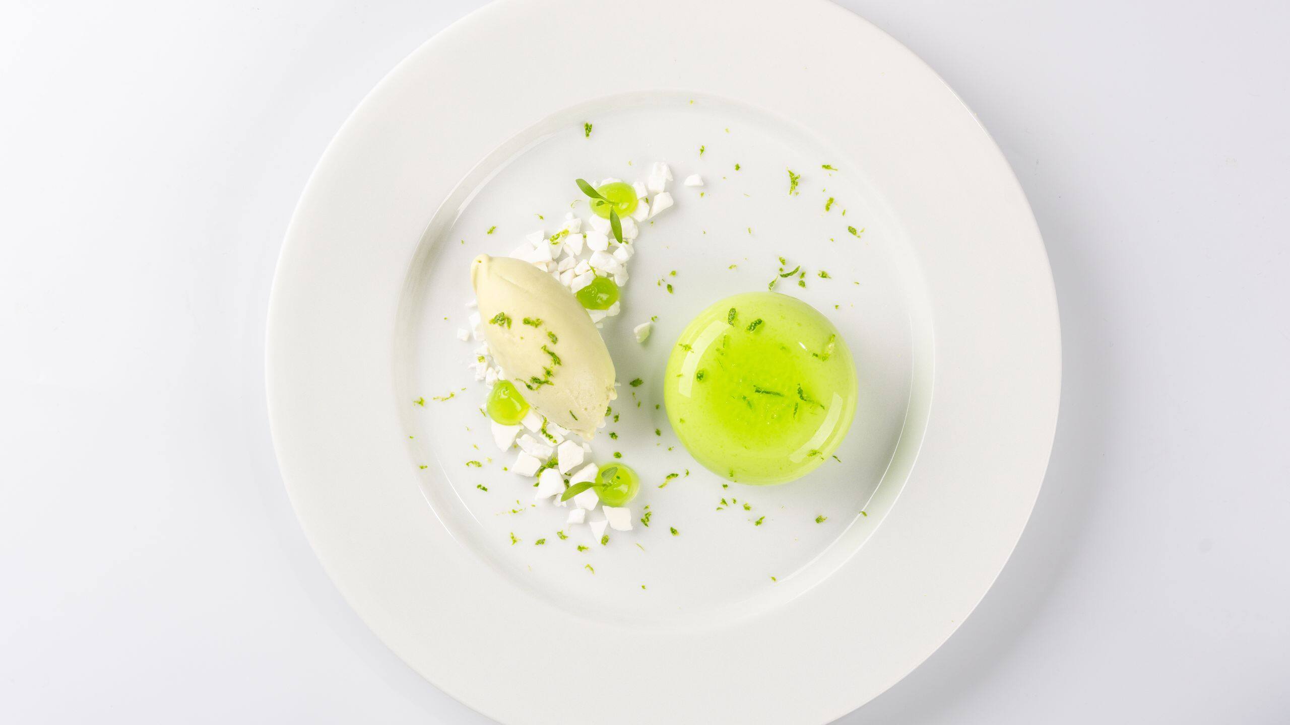 Park Hyatt Guangzhou Dining Room Green Apple Tartufo