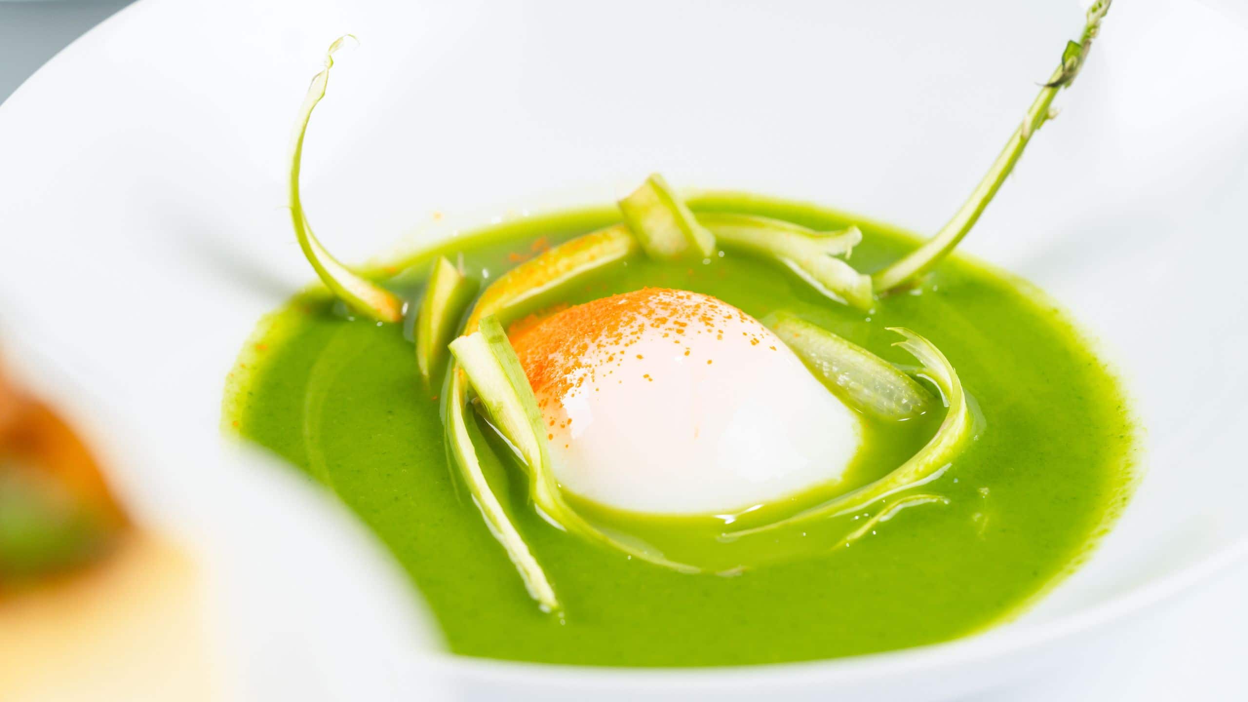 Park Hyatt Guangzhou Asparagus Soup Spread