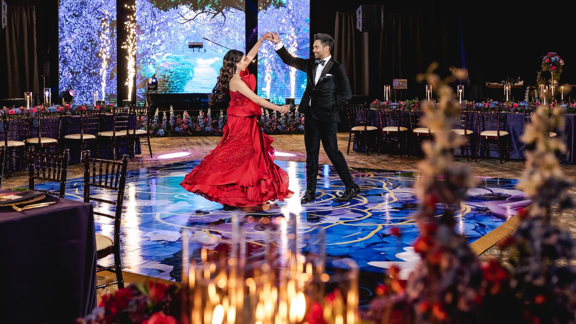 Hyatt Regency Lake Tahoe Resort, Spa and Casino Weddings Regency Ballroom Couple Dance