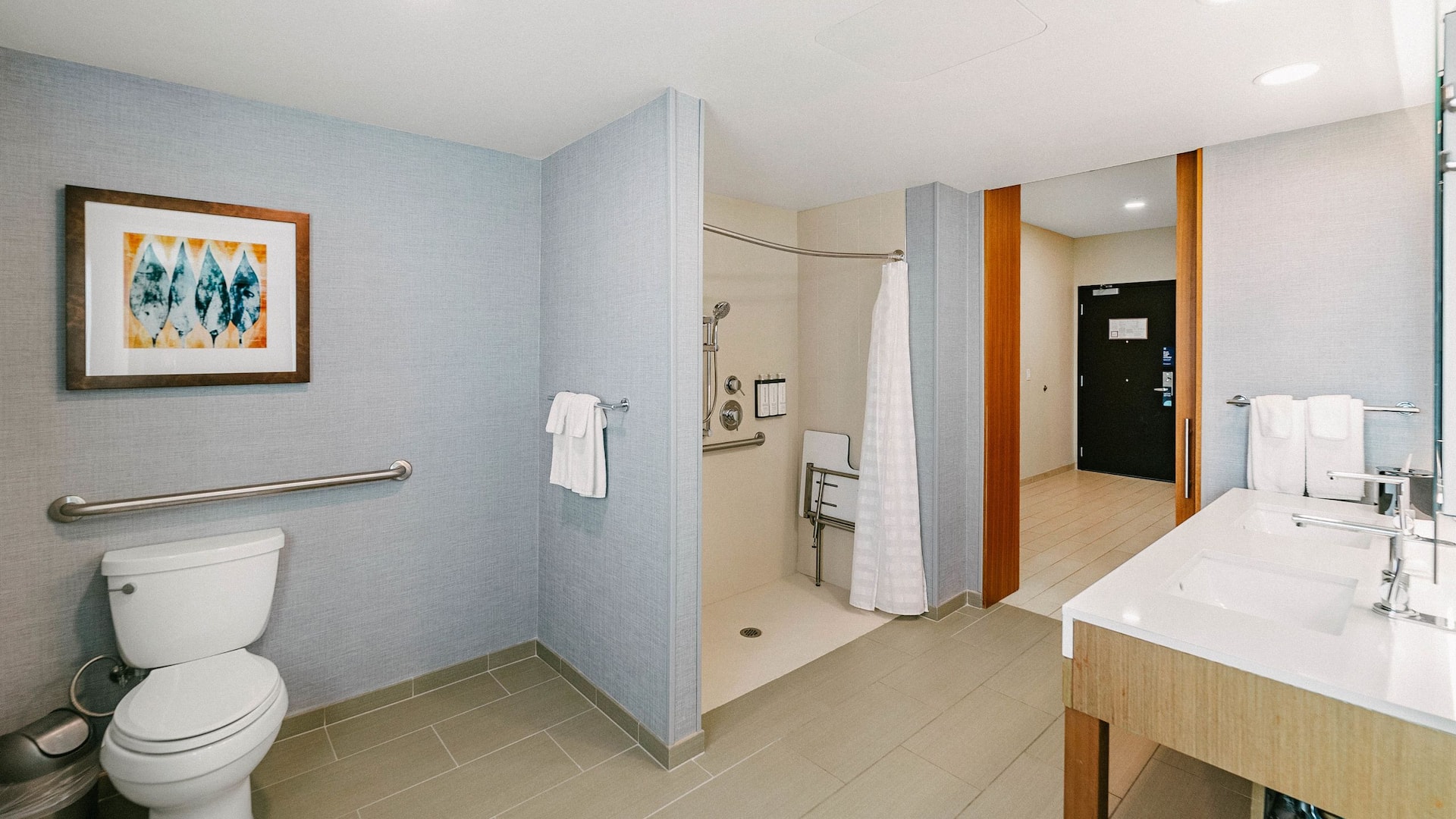 4 of 5 Hyatt Place Pasadena One Bedroom King Suite Walk In Shower
