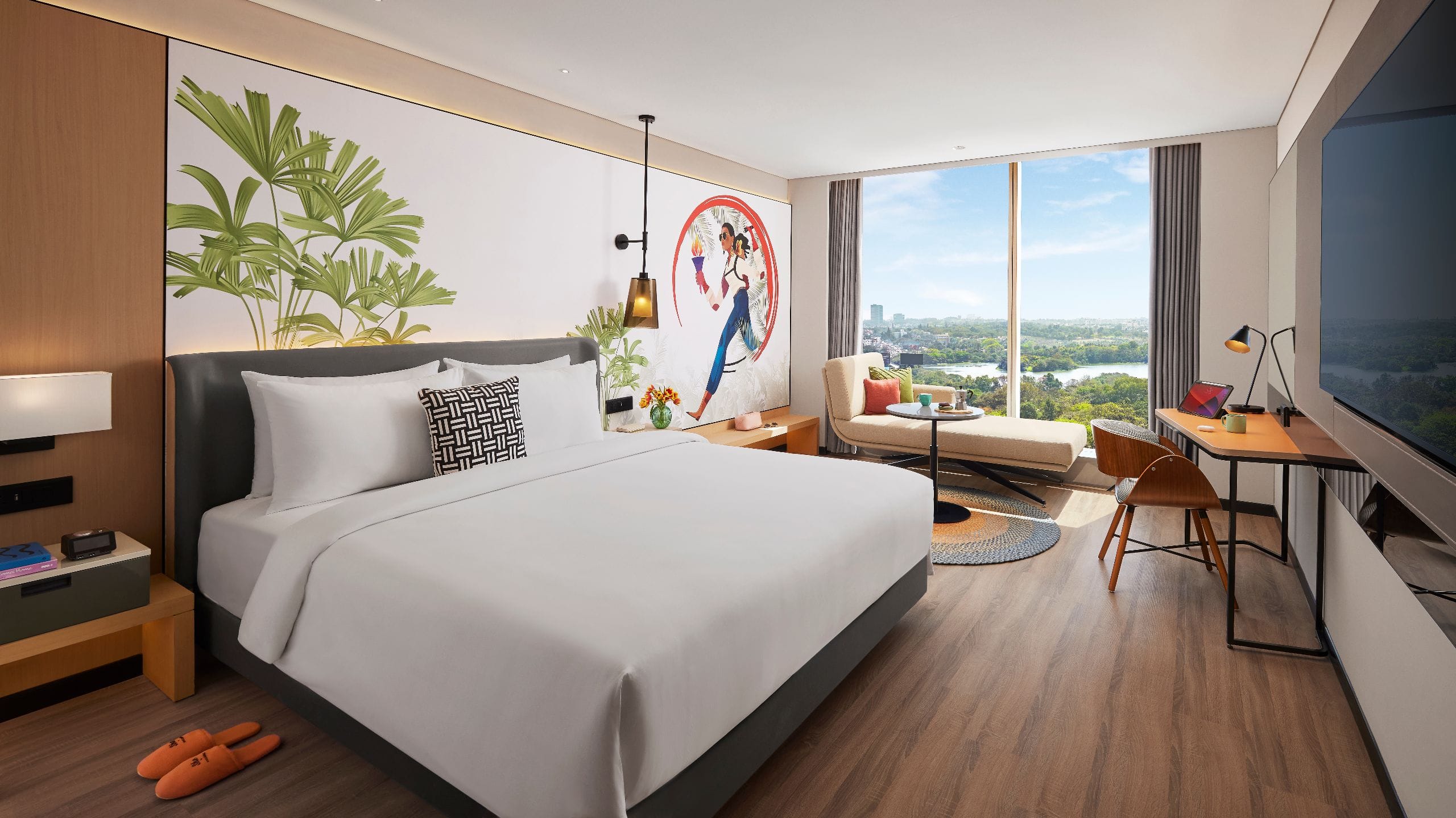 Hyatt Centric Hebbal Bangalore Lake View Room Expanse