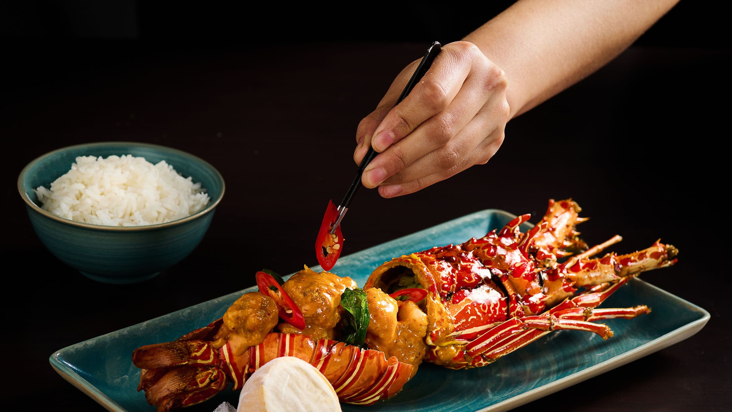 Park Hyatt Chennai Cambodian Lobster Lychee Curry