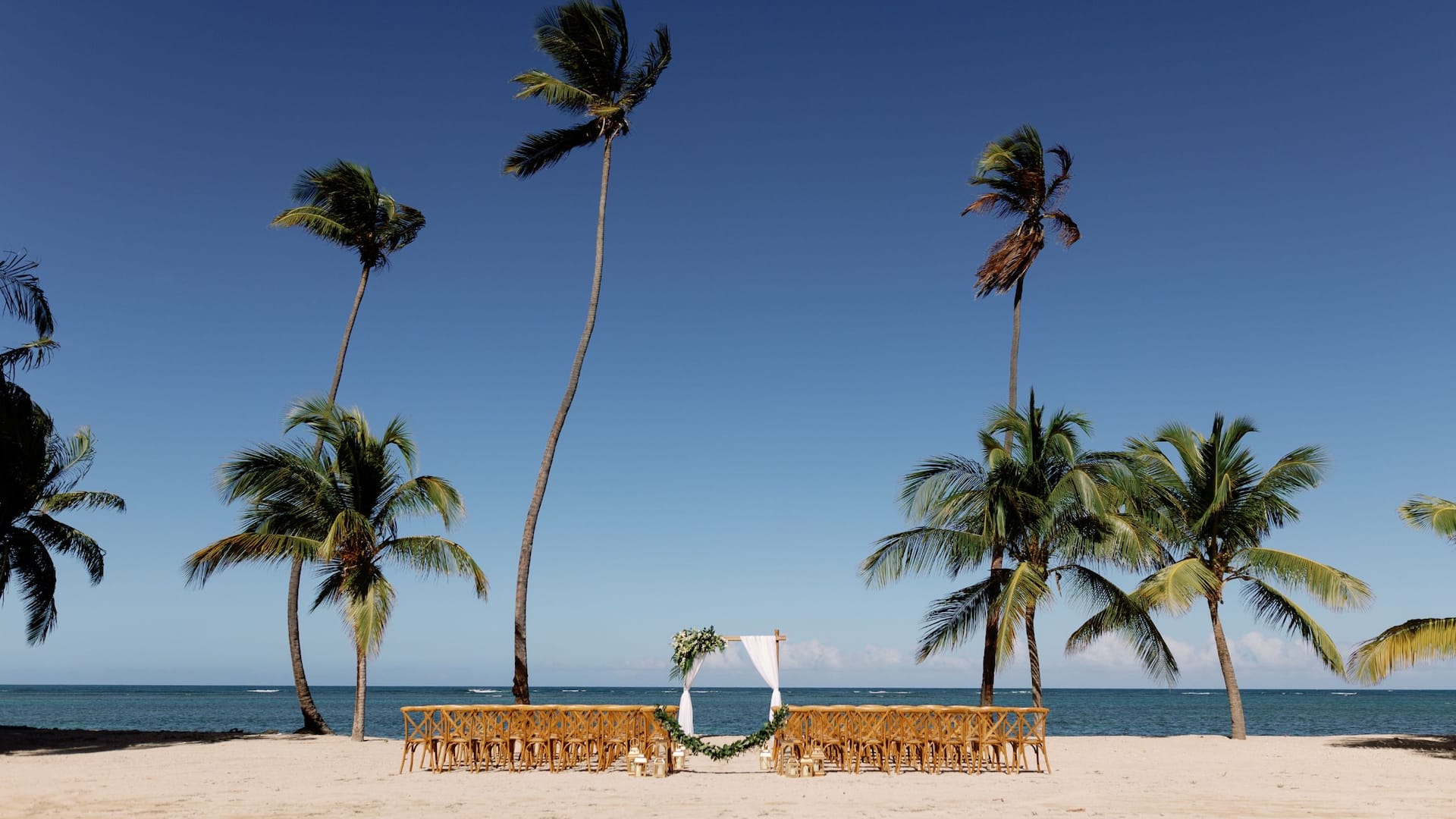 Hyatt Regency Grand Reserve Puerto Rico Beach Front Wedding Ceremony