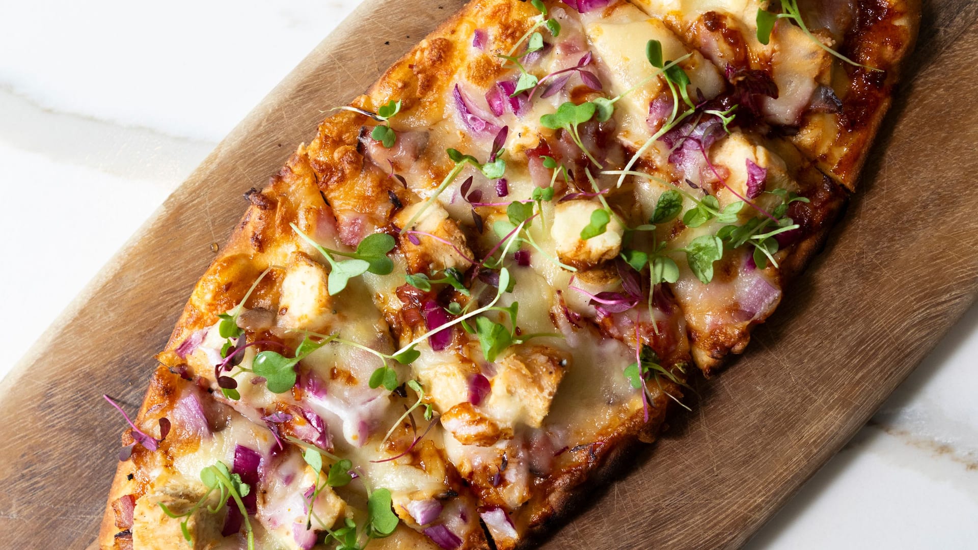 Hyatt Regency Savannah Barbecue Chicken Flatbread