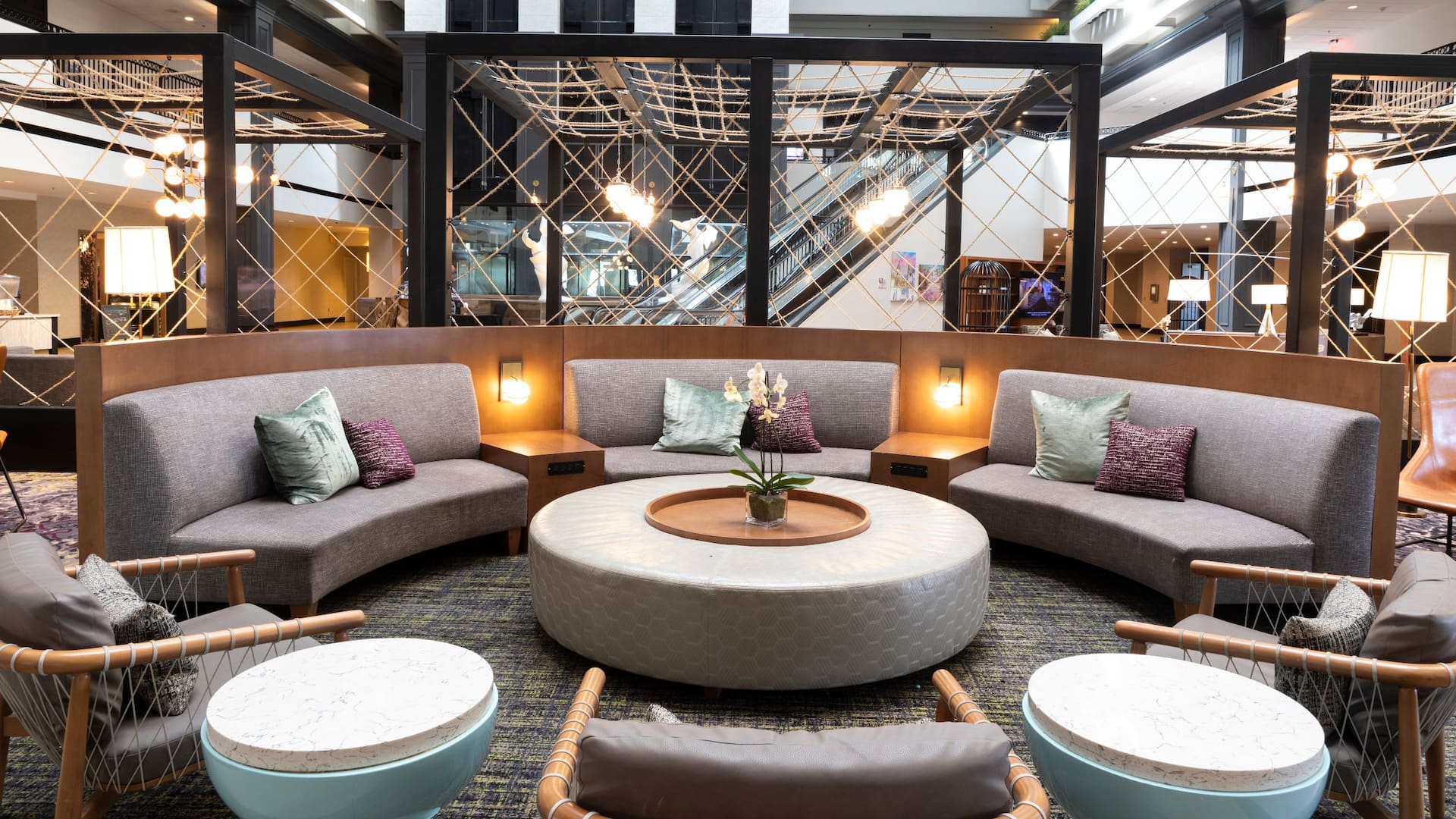 Hyatt Regency Savannah Lobby Seating