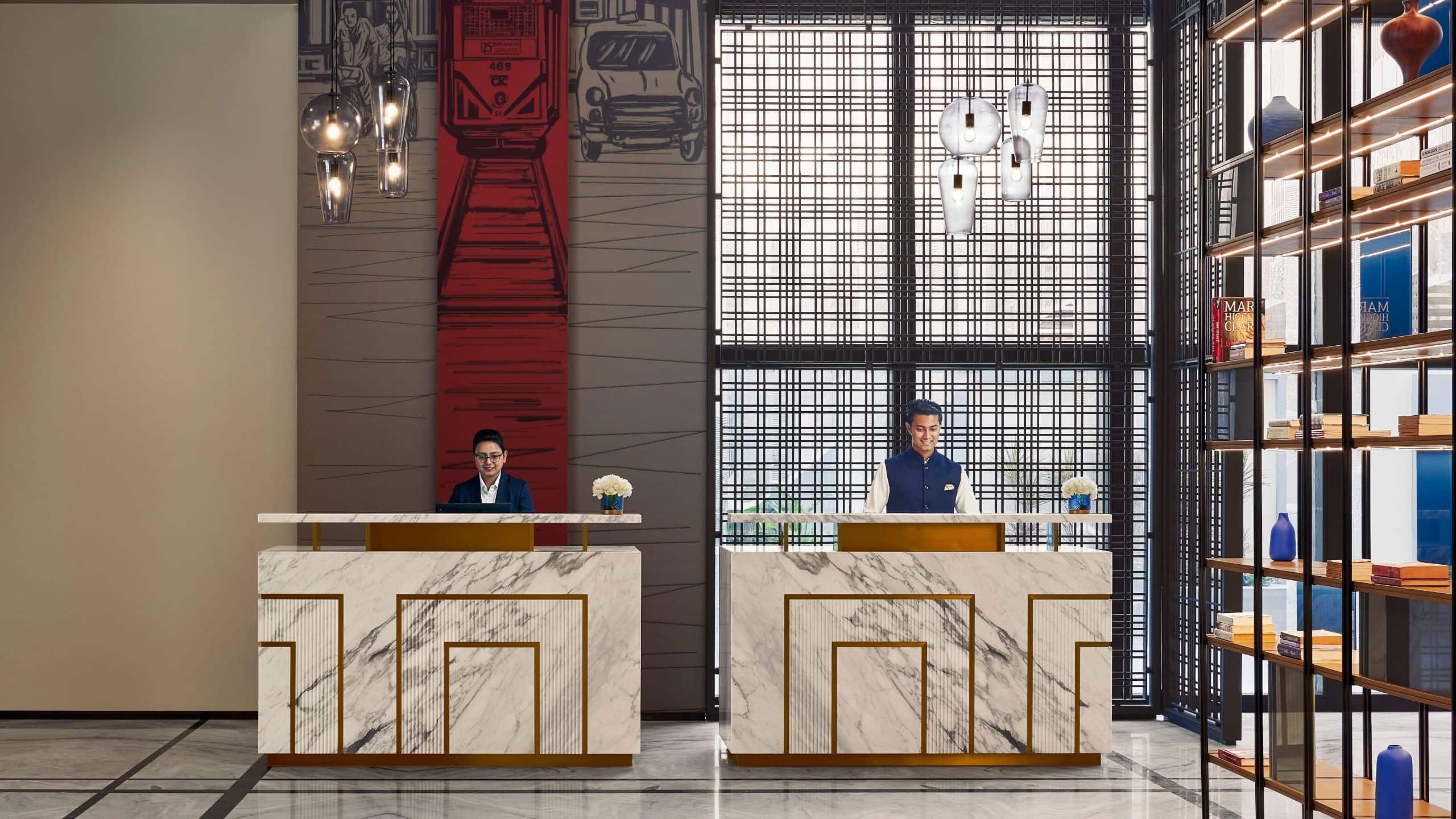 Hyatt Centric Ballygunge Kolkata Reception Lobby