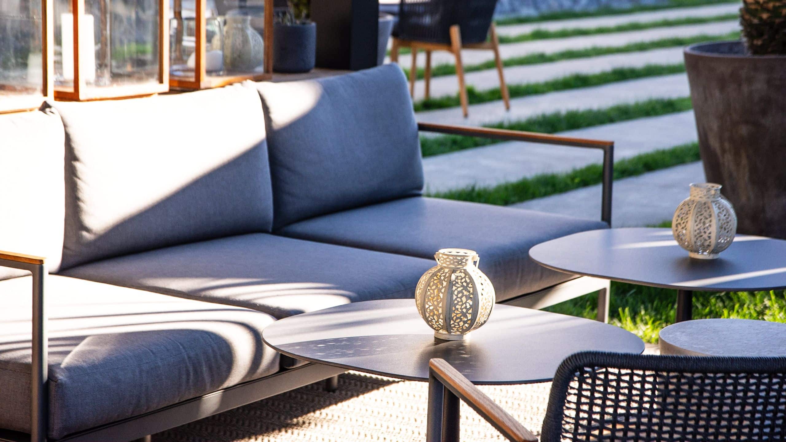 Alila Napa Valley Terrace Bar Lounge Area In Sun