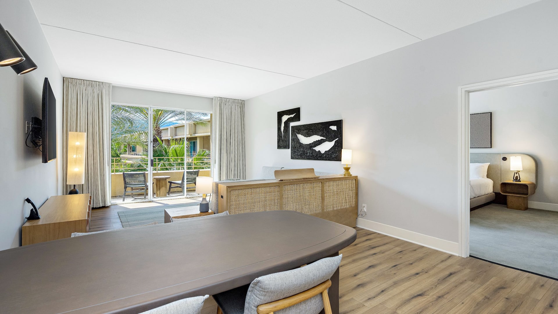 2/4 Grand Hyatt Indian Wells Resort & Villas Grand Suite Living Room View