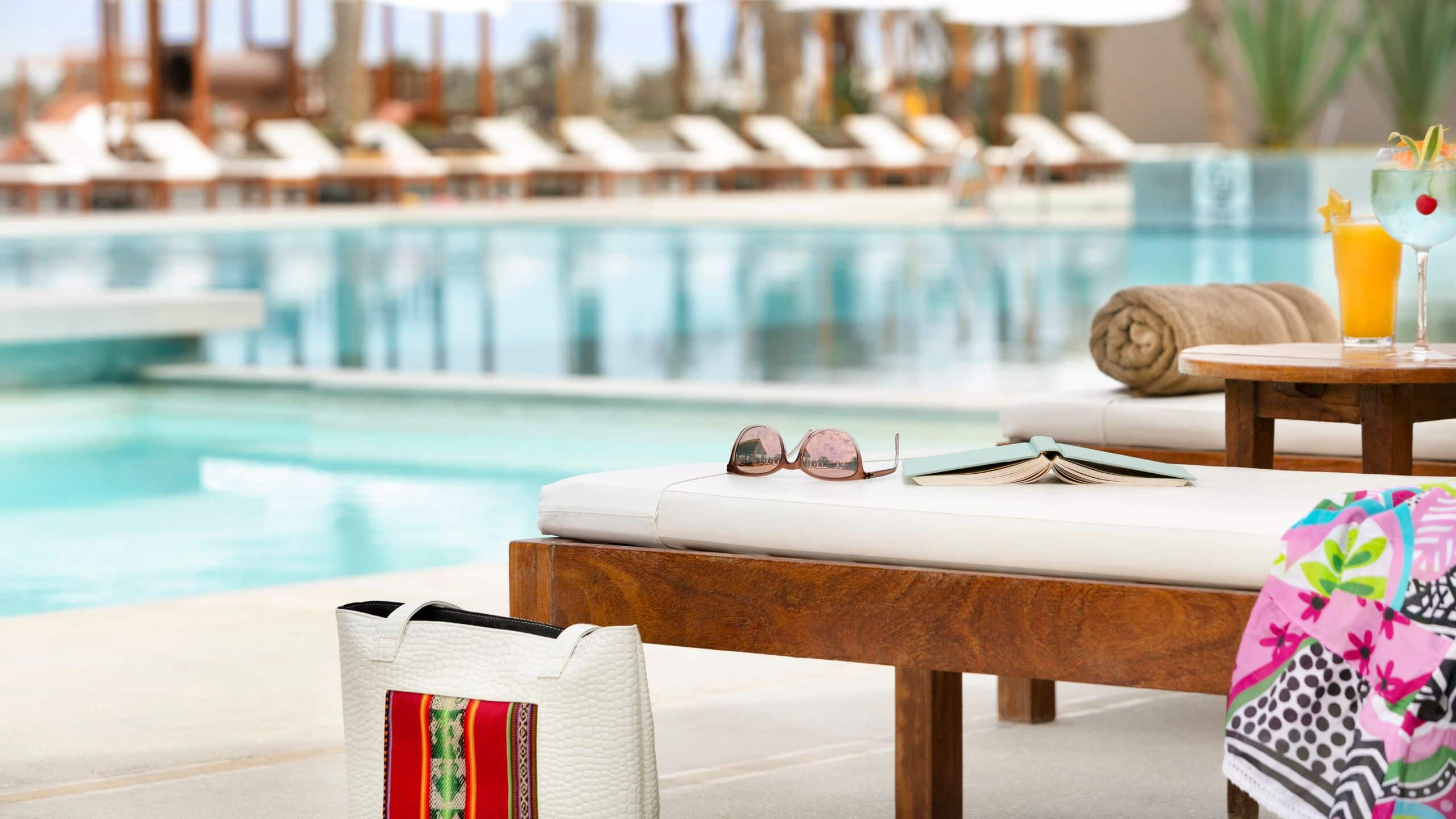 The Legend Paracas Resort Pool Lounge Chair
