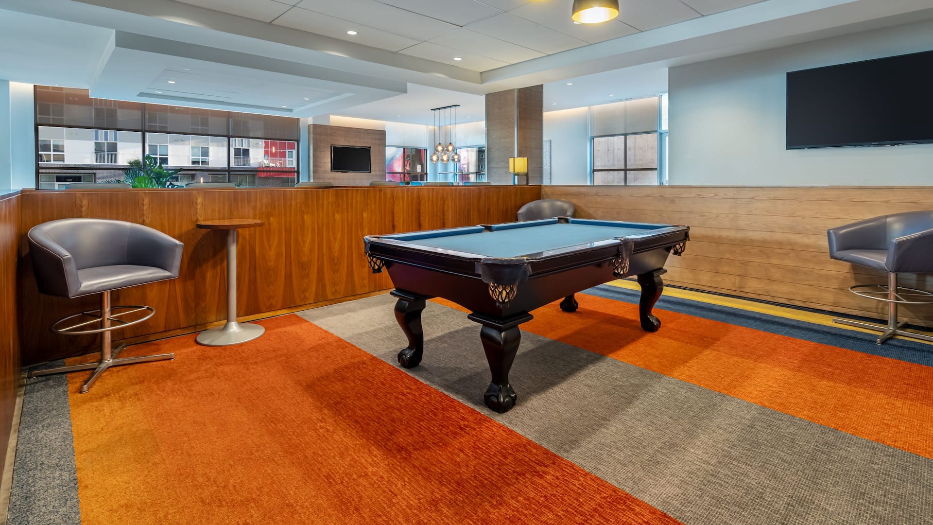 Hyatt House Salt Lake City/Downtown Lounge Pool Table