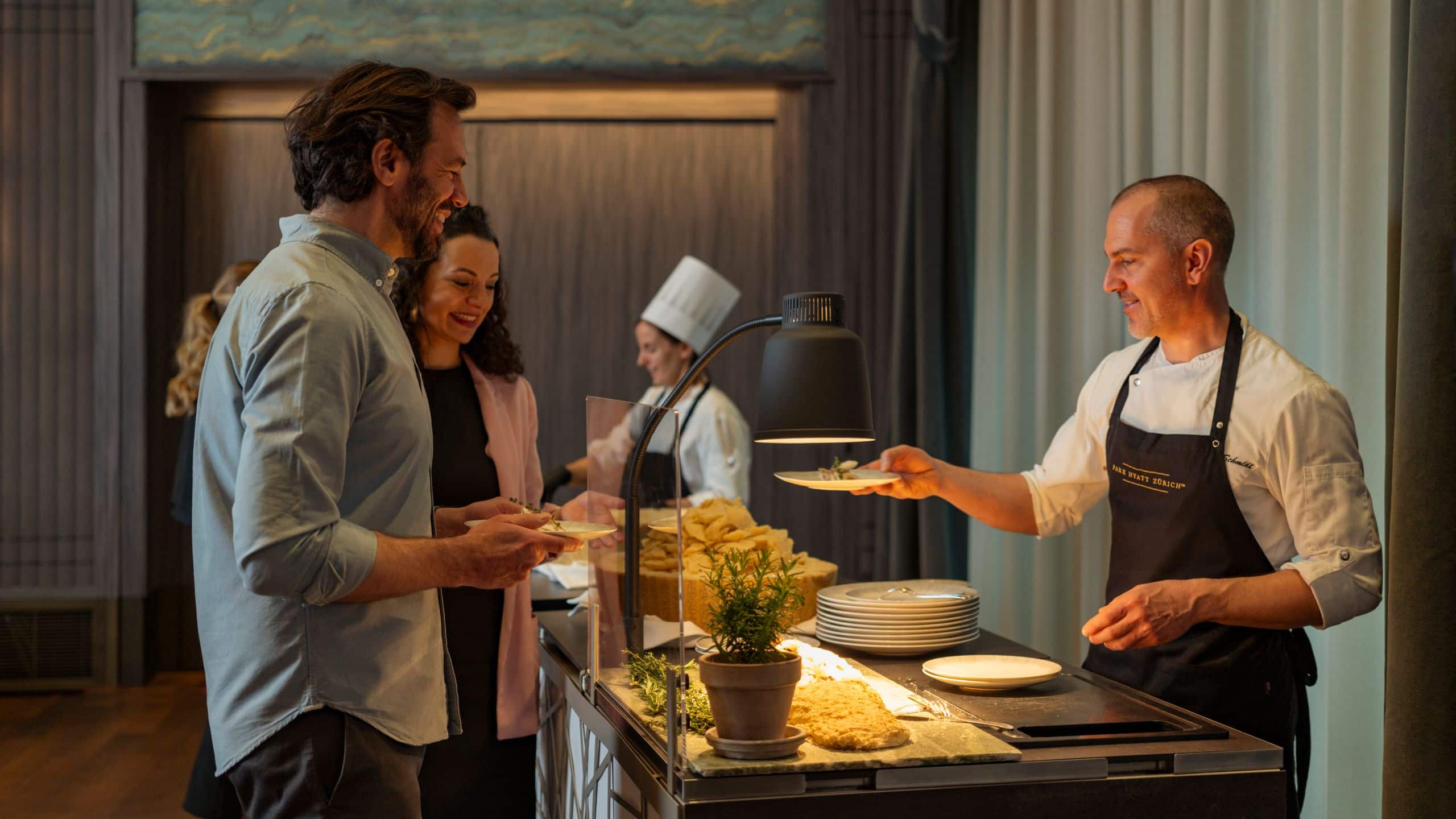 Park Hyatt Zurich Banquet Live Cooking Station Fish