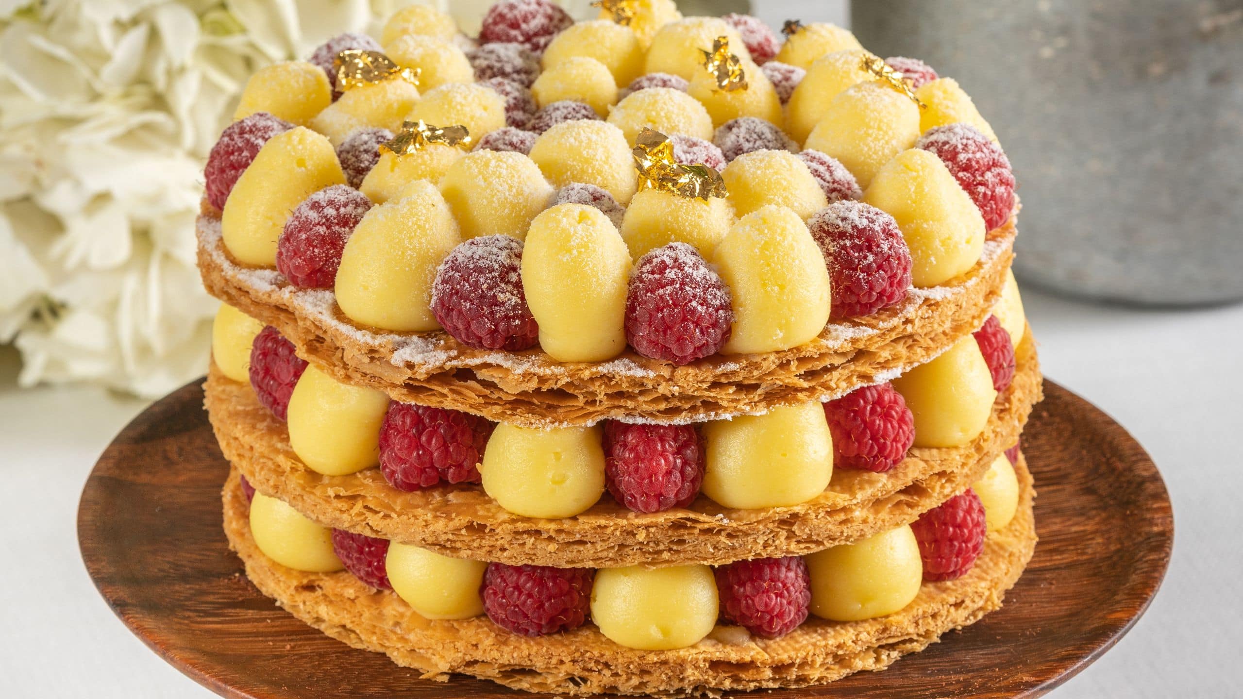 Park Hyatt Bangkok Raspberry Mille Feuille