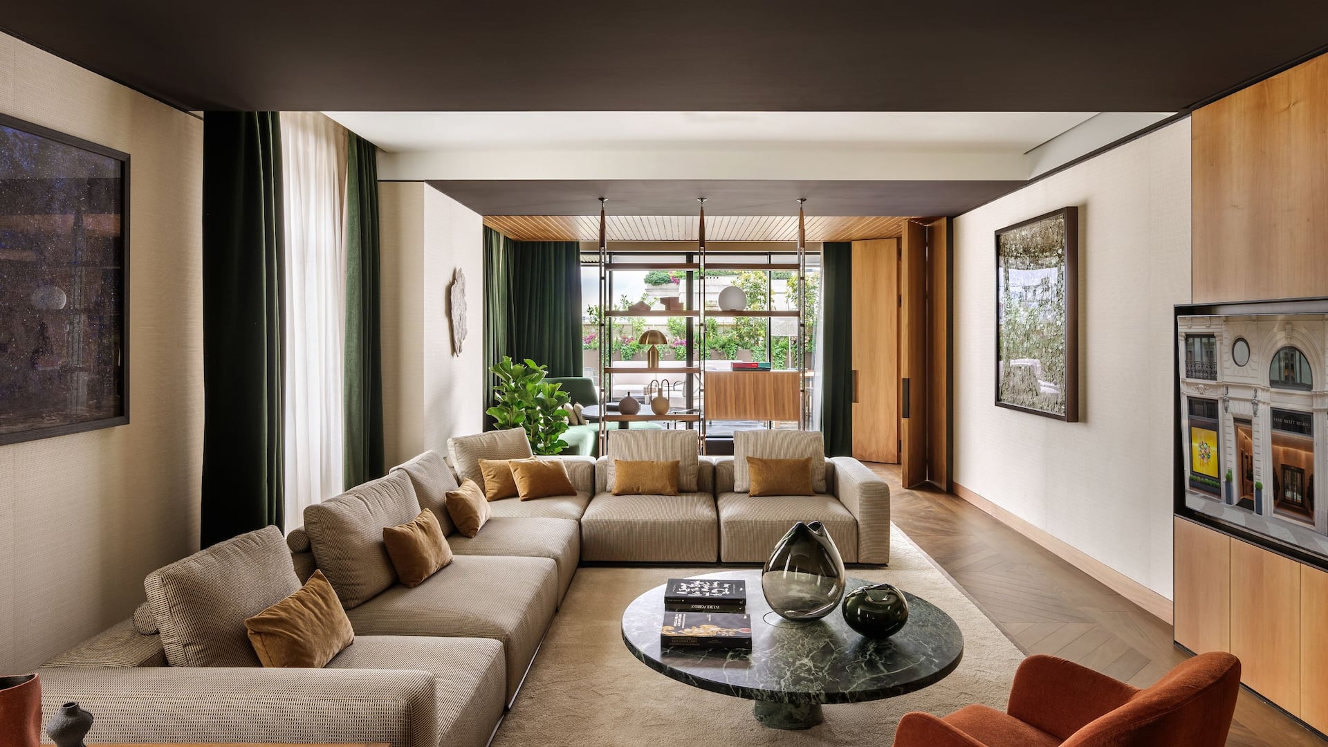 Montenapoleone Suite Living Room