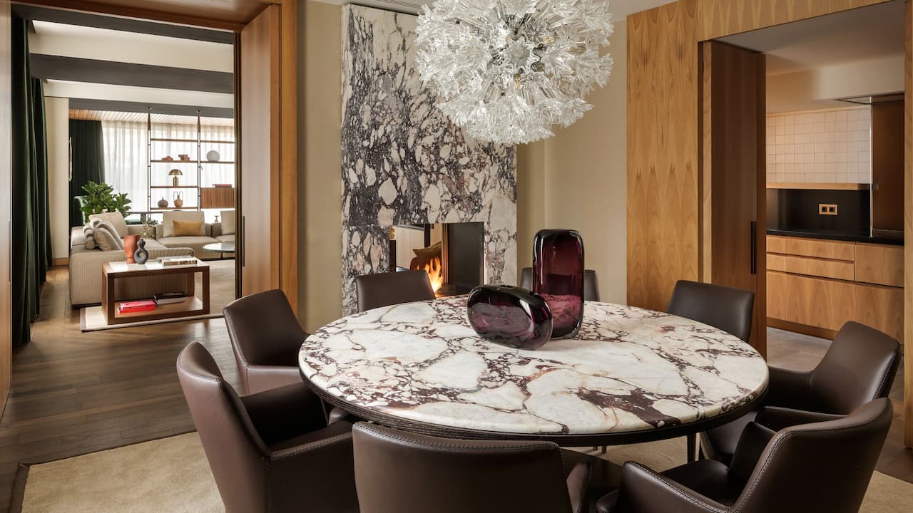 Montenapoleone Suite Dining Room