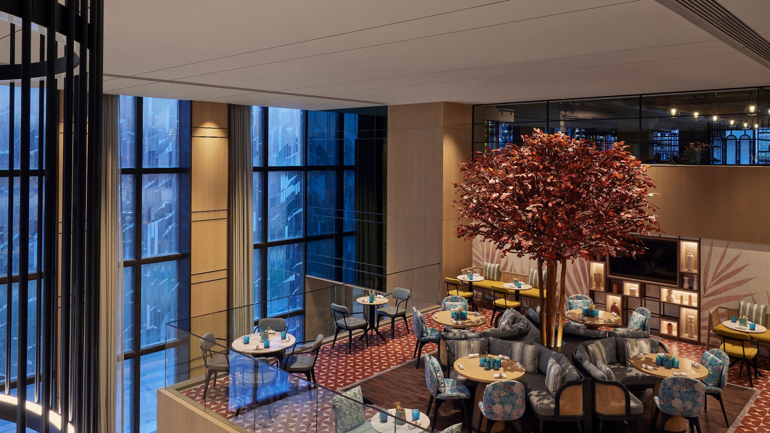 1 of 2 Hyatt Centric Ballygunge Kolkata Tess Seating