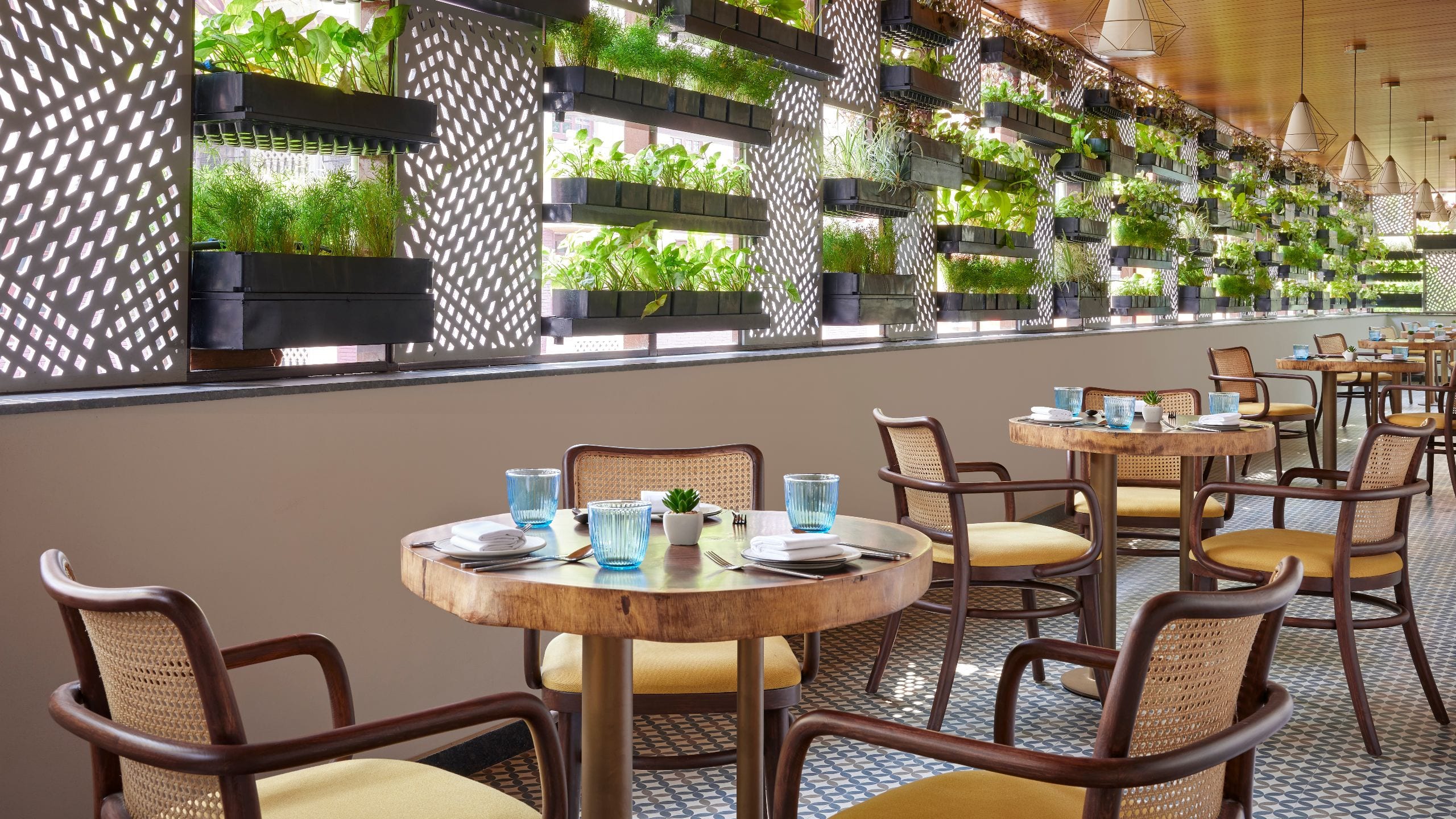 5 of 6 Hyatt Centric Ballygunge Kolkata Kolct Yayavar Outside Seating 2
