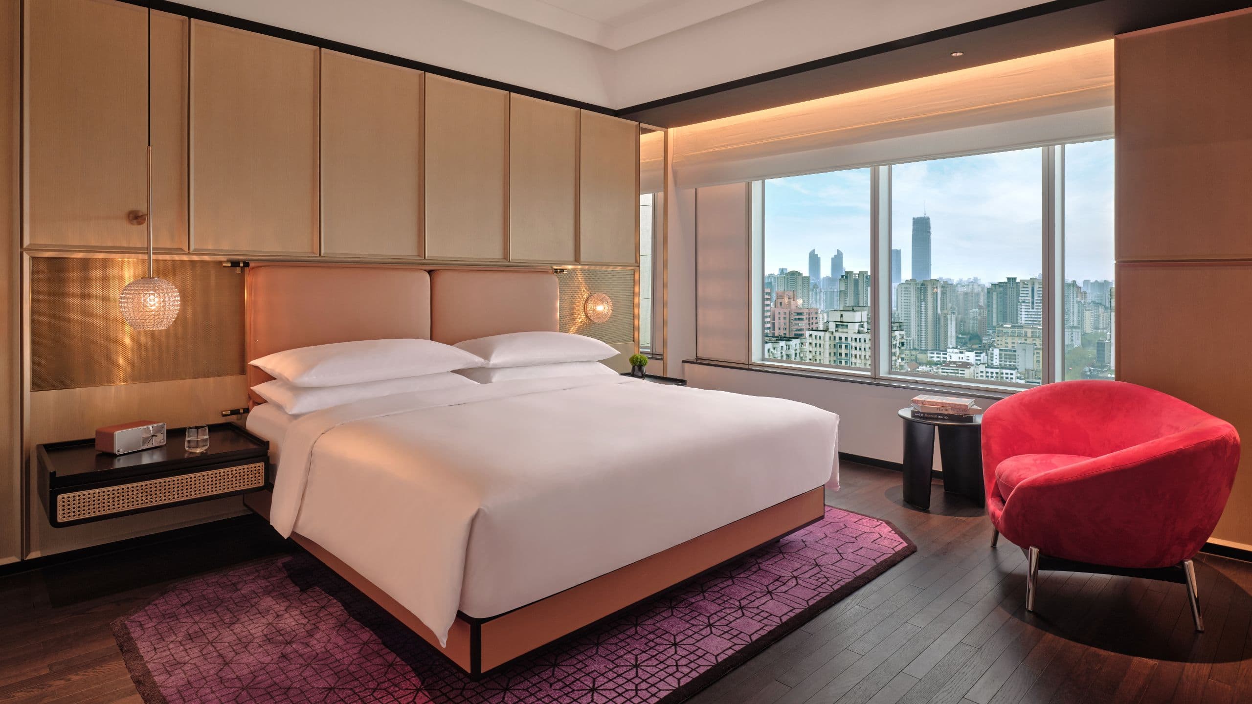 1 of 3 Hyatt Centric Zhongshan Park Shanghai Centric Suite Bedroom