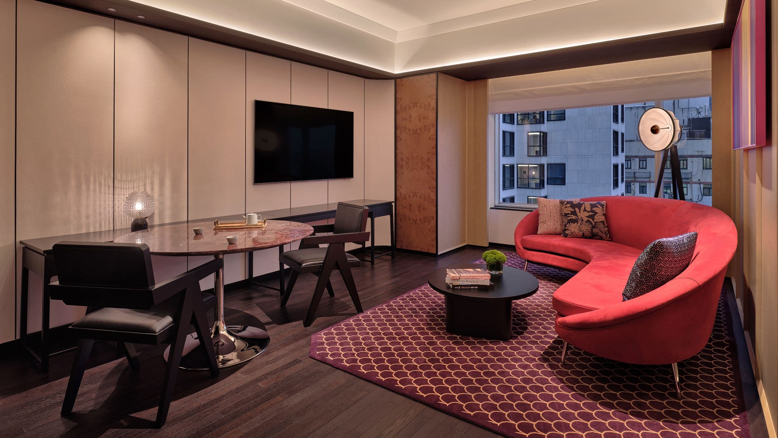 2 of 3 Hyatt Centric Zhongshan Park Shanghai Executive Suite Living Room