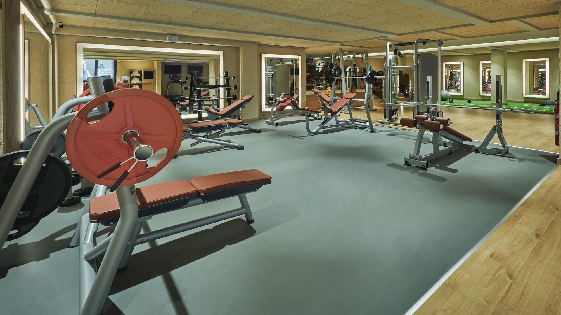 Grand Hyatt La Manga Club Golf & Spa Rmugh Gym Bancos