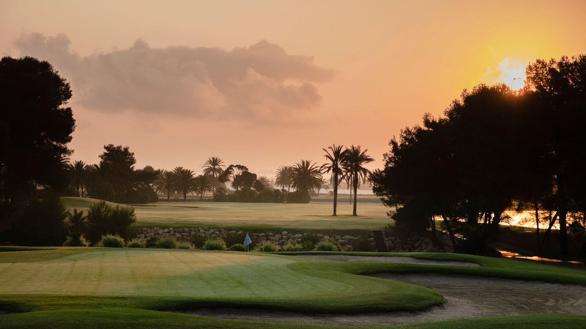 Grand Hyatt La Manga Club Golf & Spa South Golf Course 18th Hole