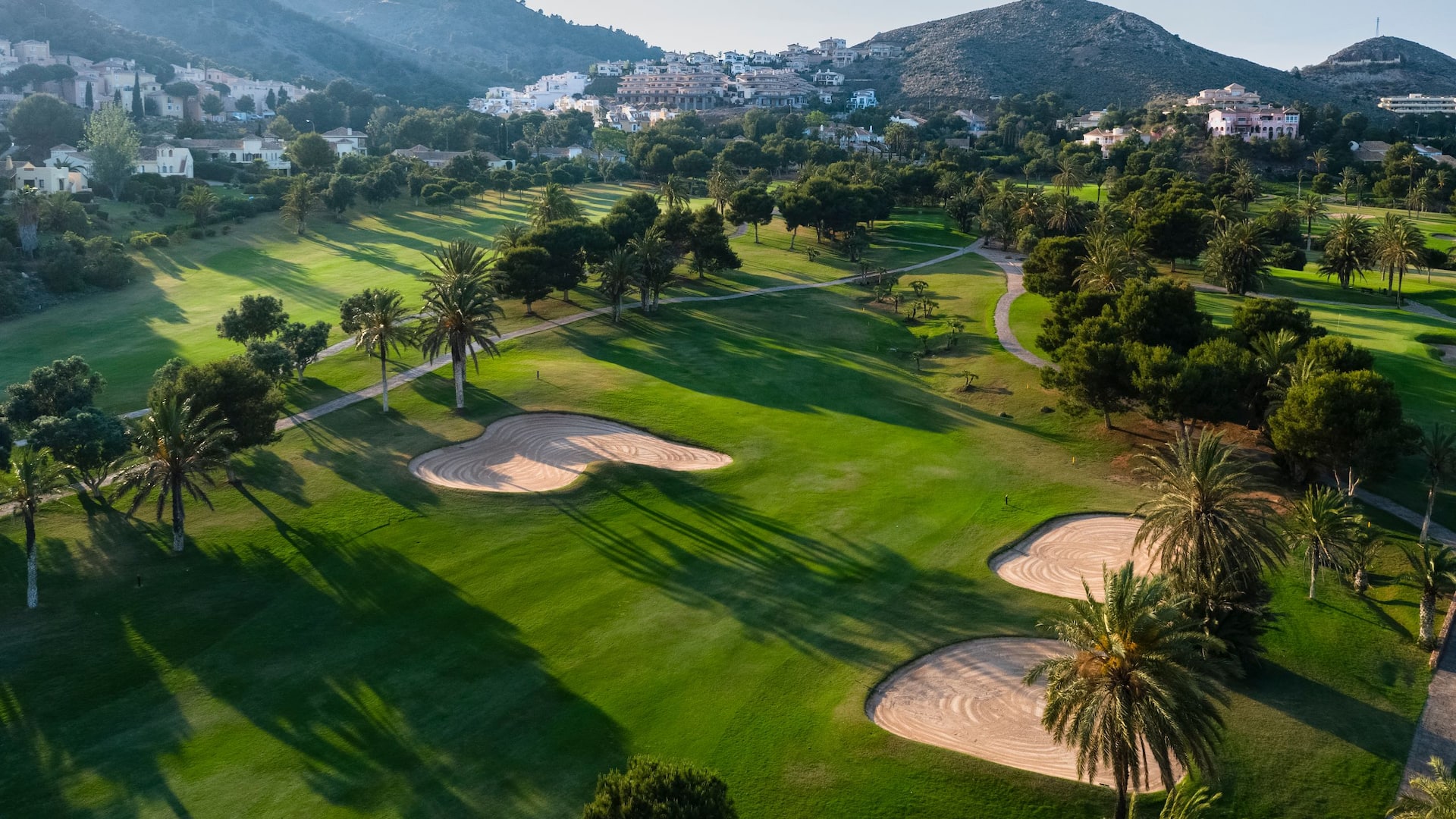 Grand Hyatt La Manga Club Golf & Spa North Golf Course Aerial View