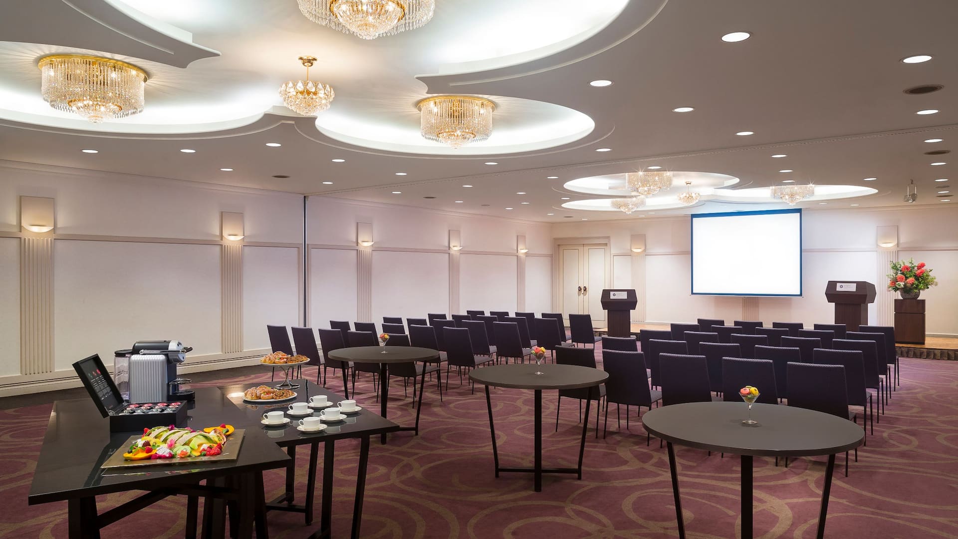 1 of 2 Hyatt Regency Tokyo Banquet Room Tempyo Theater Setup