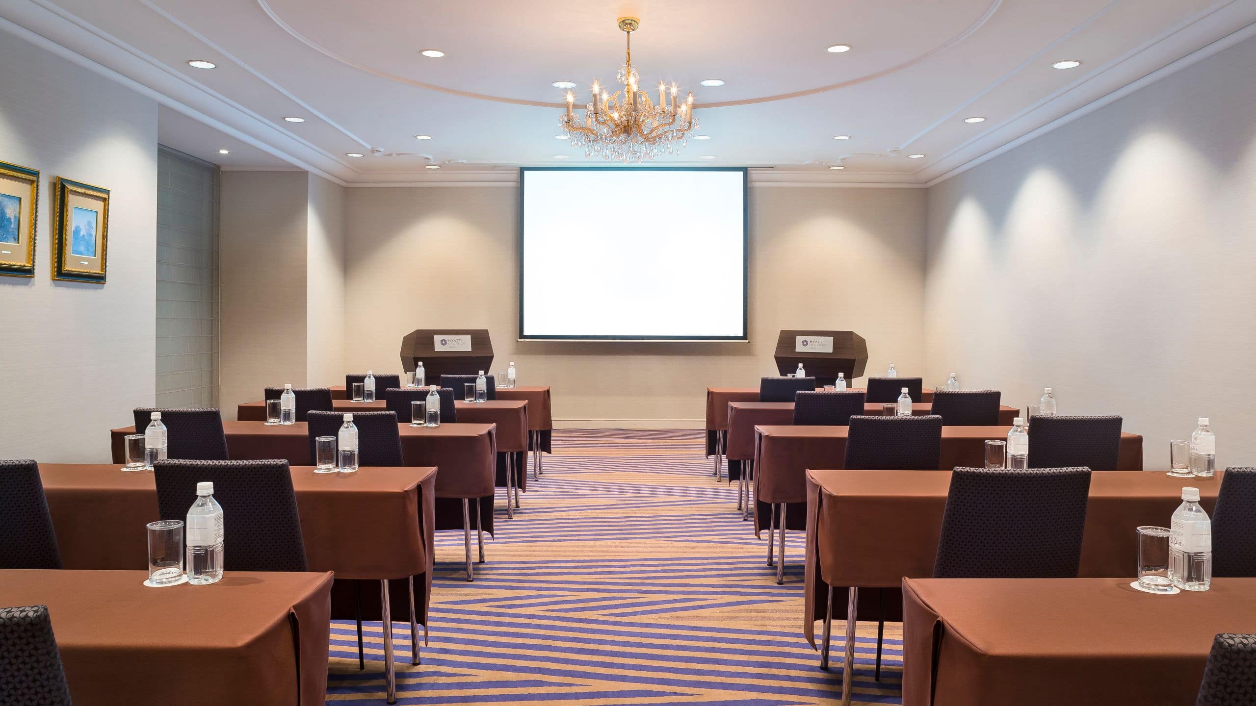Hyatt Regency Tokyo Banquet Room Yoshino Classroom Setup