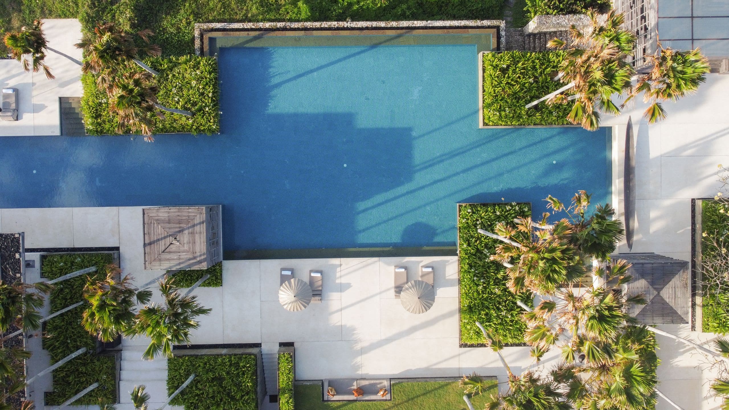 Alila Villas Uluwatu Main Pool Birdview