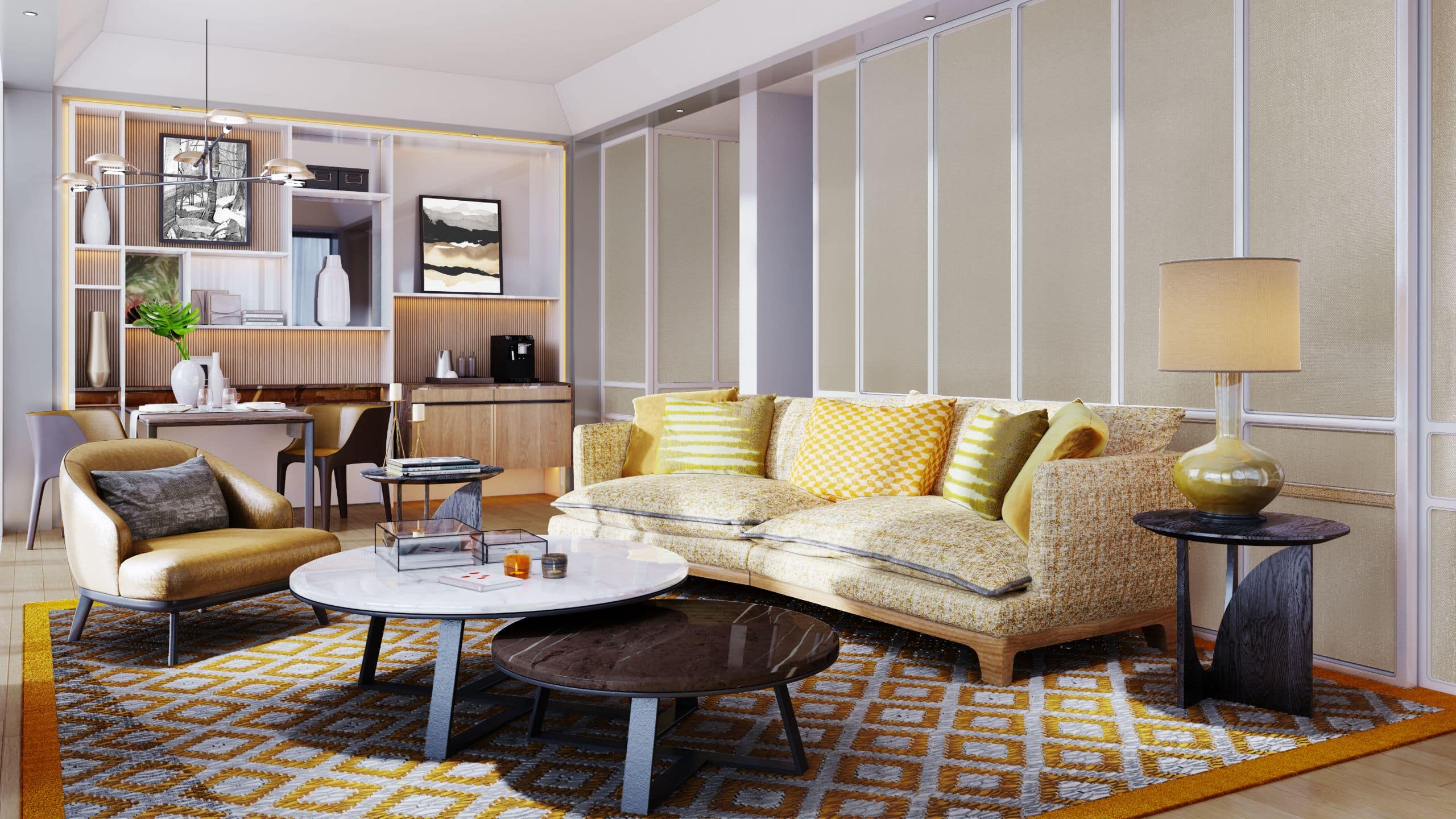Hyatt Centric Xiamen Ocean Front Suite Living Room
