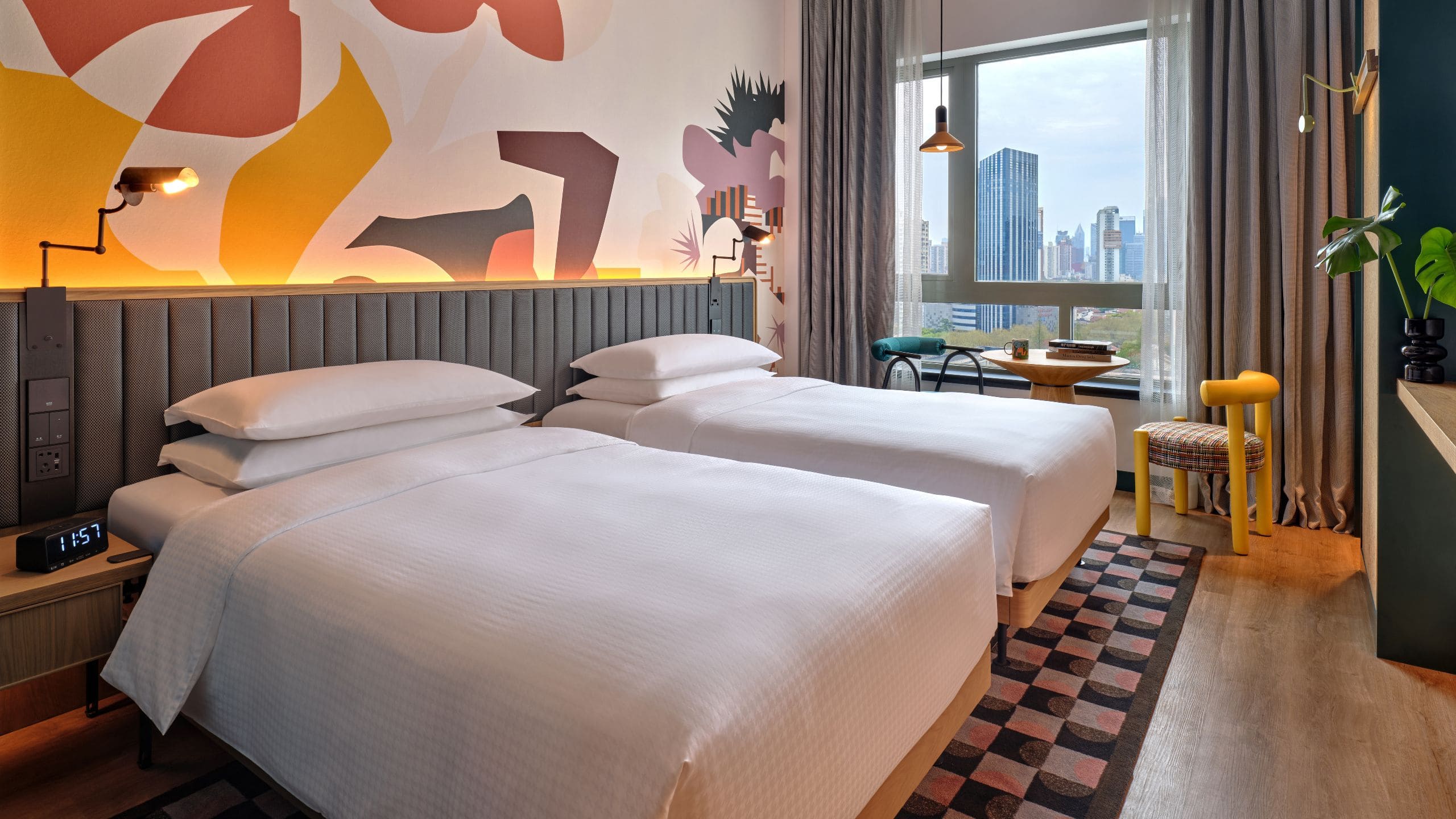 Caption by Hyatt Zhongshan Park Shanghai Standard Room Twin