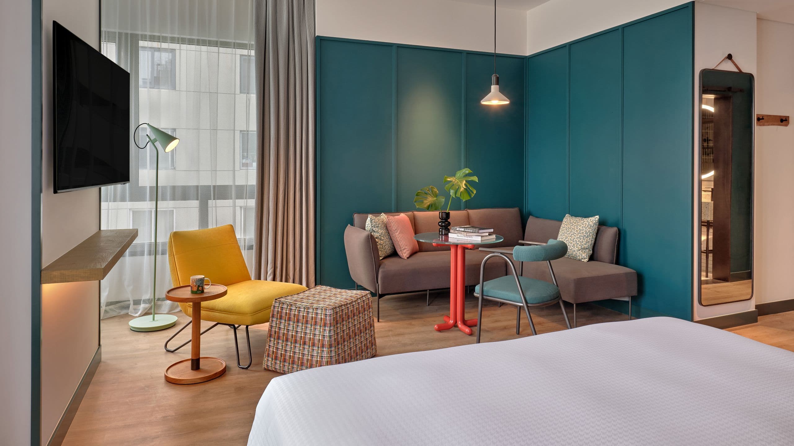 1/4 Caption by Hyatt Zhongshan Park Shanghai Premium Room With Sofa