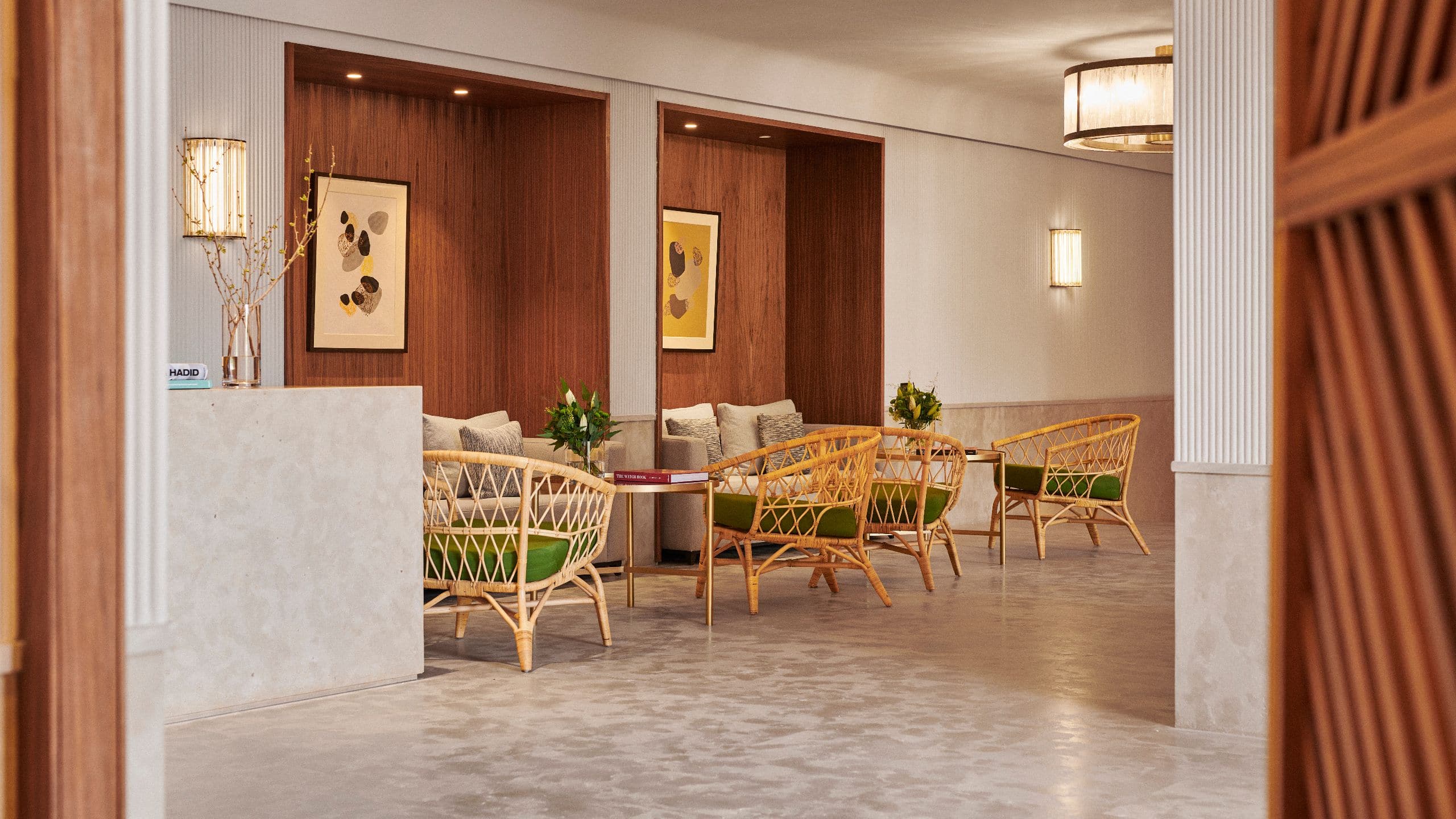 Spa Entrance Reception