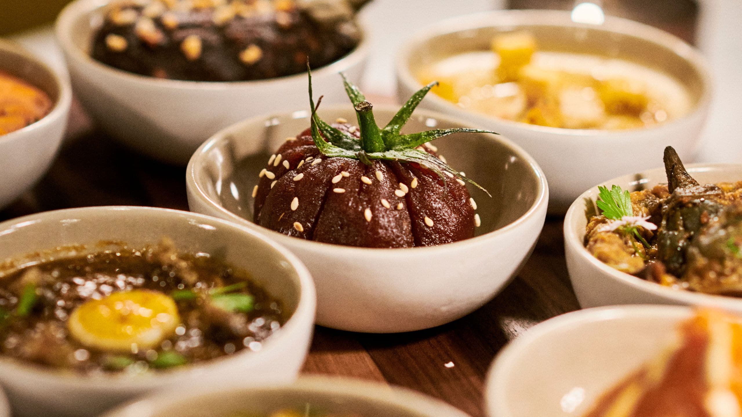 Park Hyatt Marrakech Tfaya Brasserie Arabesque Dinner Sharing Food Evening