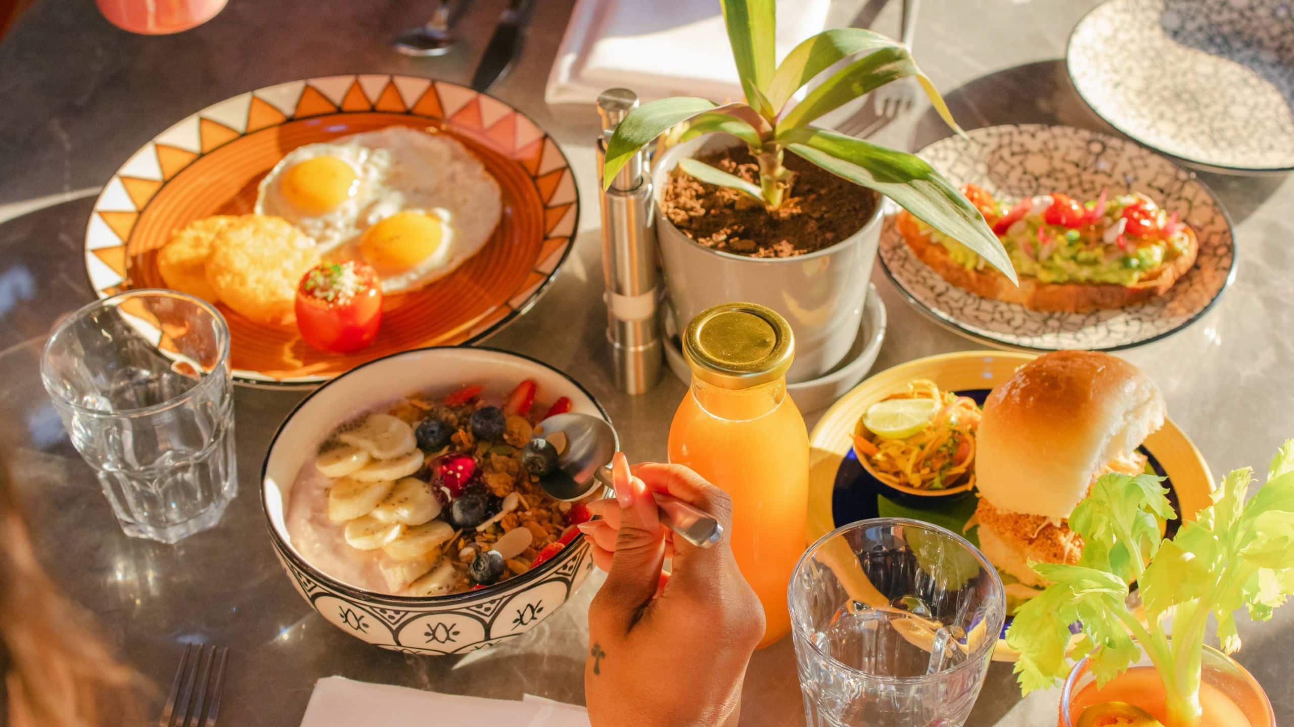 Ronil Goa Dining Table Farmhouse Breakfast Spread